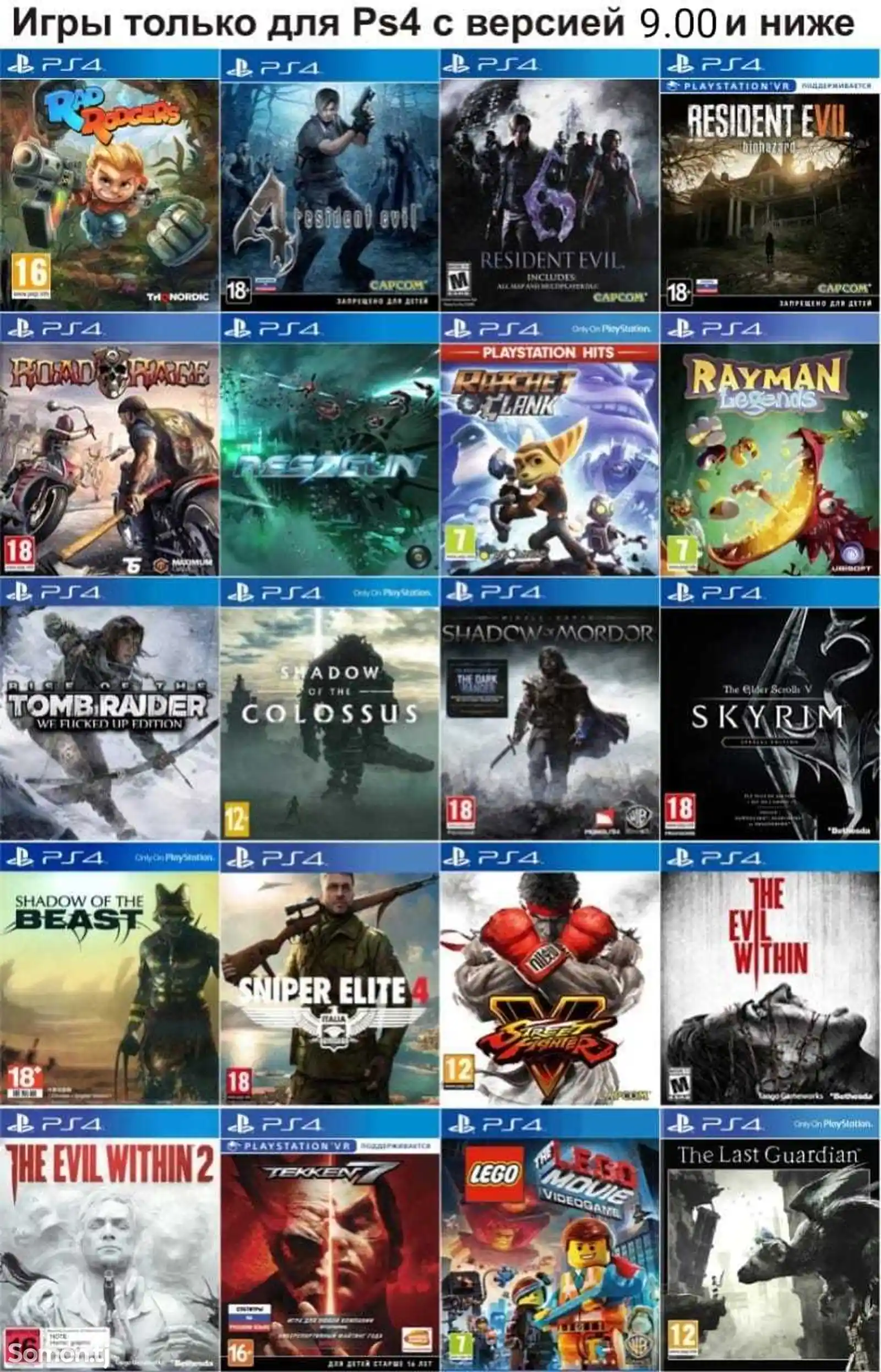 Комплект игр для Sony PlayStation 4-5