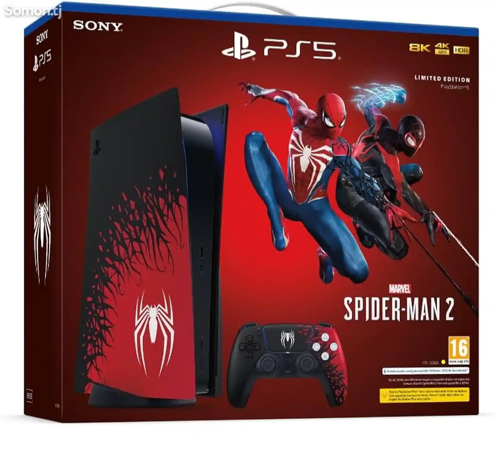 Игровая приставка Playstation 5 Marvel's Spider man 2-1