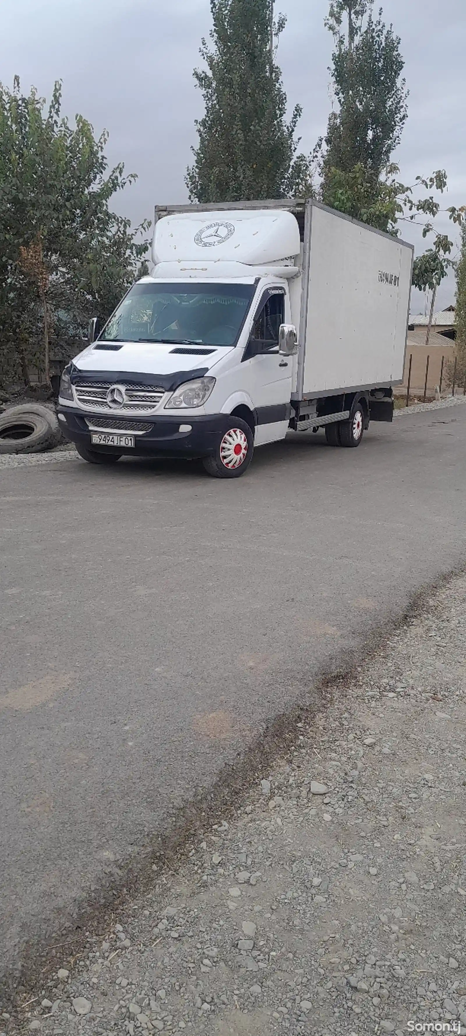 Бортовой автомобиль Mercedes-Benz Sprinter, 2007-1