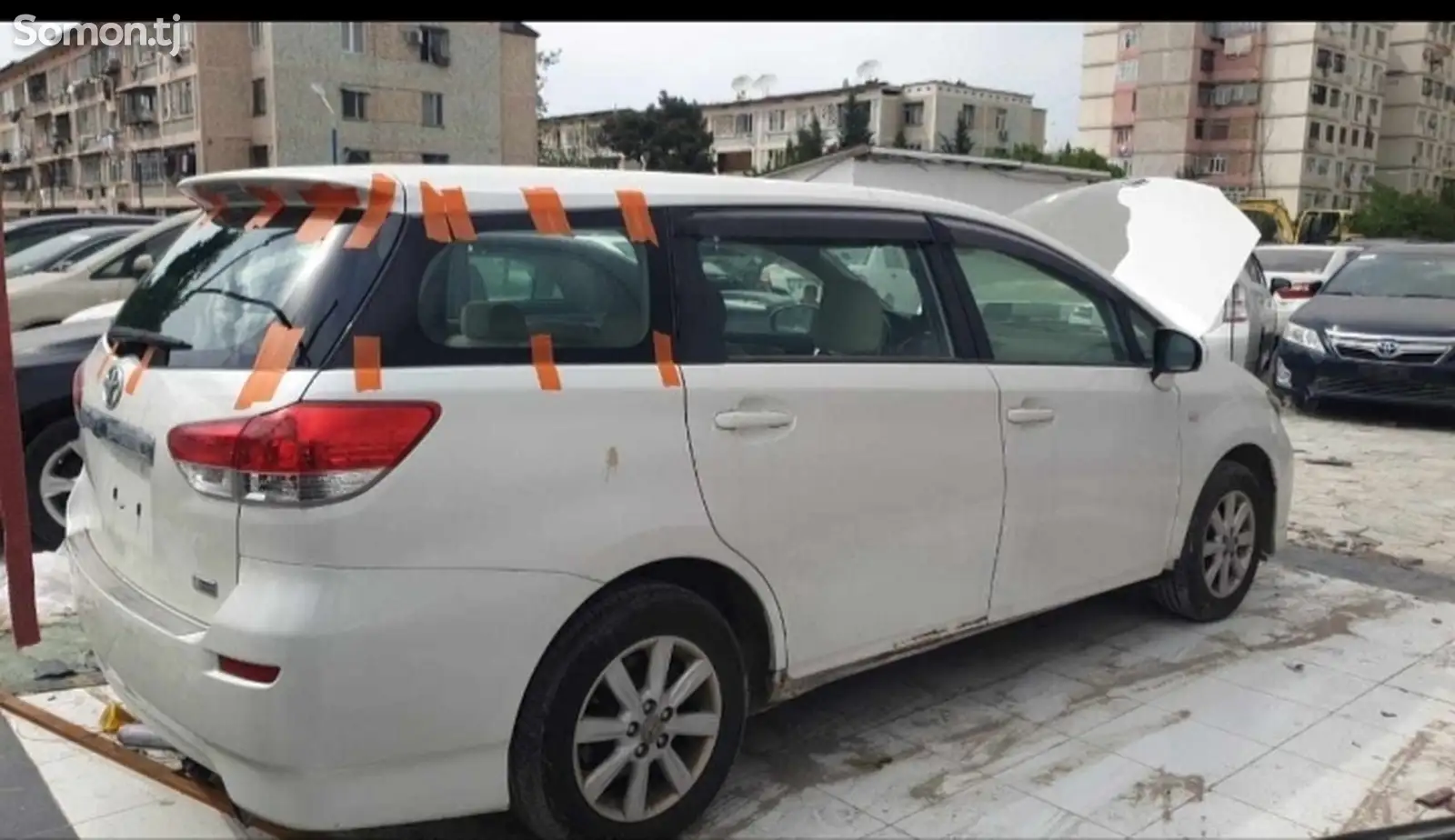 Нетанированные стекла от Toyota Wish