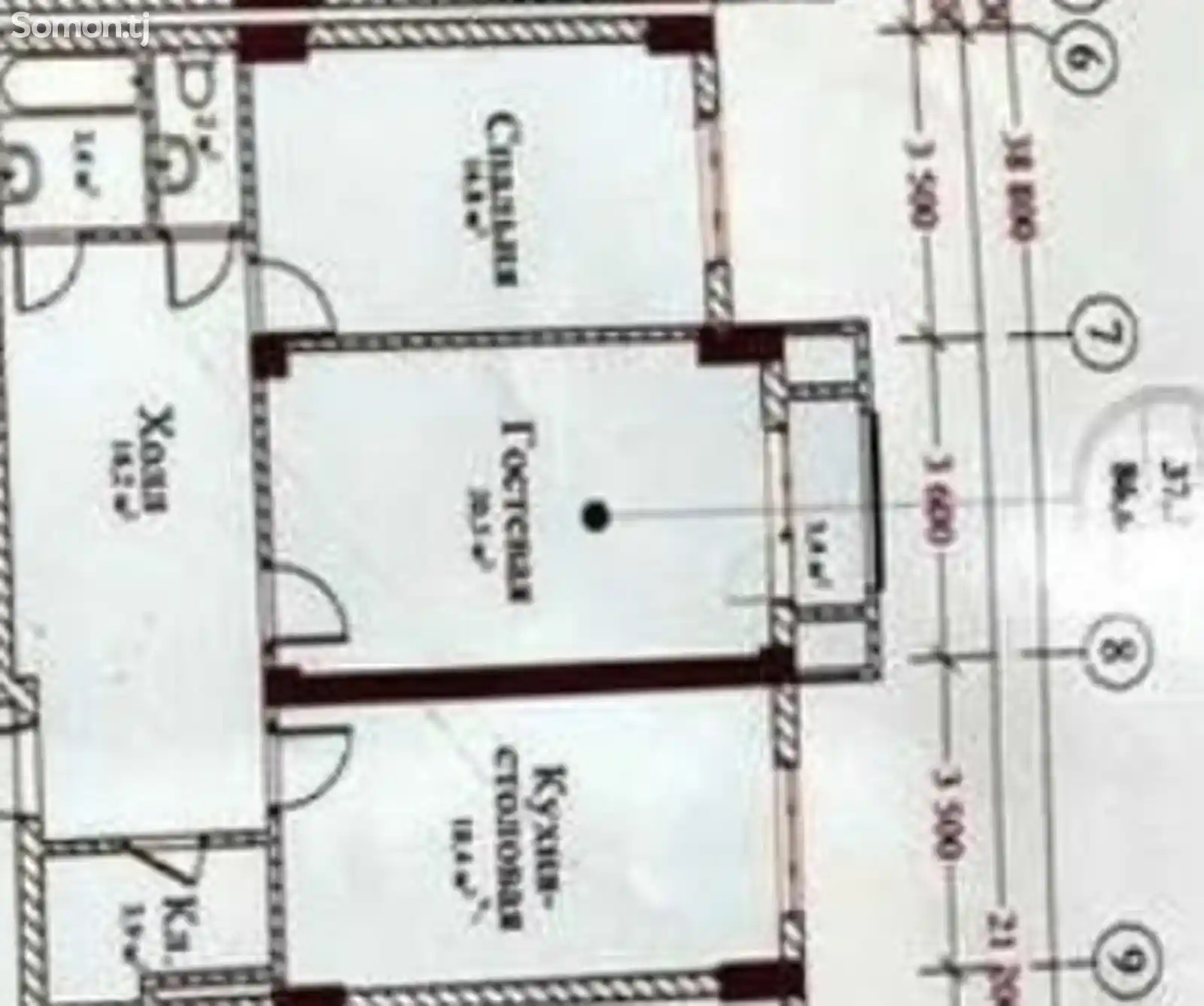 2-комн. квартира, 6 этаж, 86 м², 20 мкр Сари Рох-5