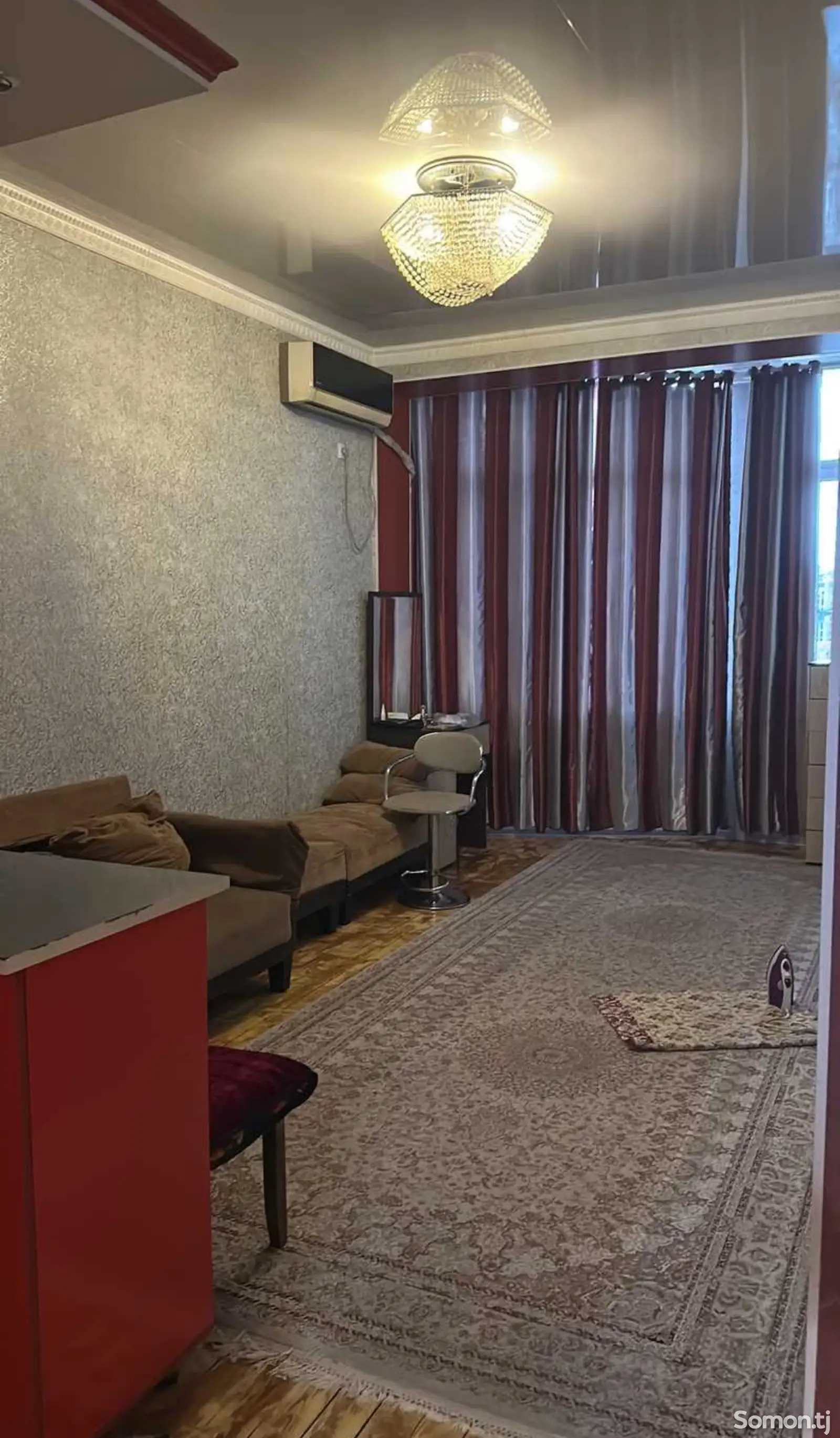 2-комн. квартира, 9 этаж, 50м², Сомони-1