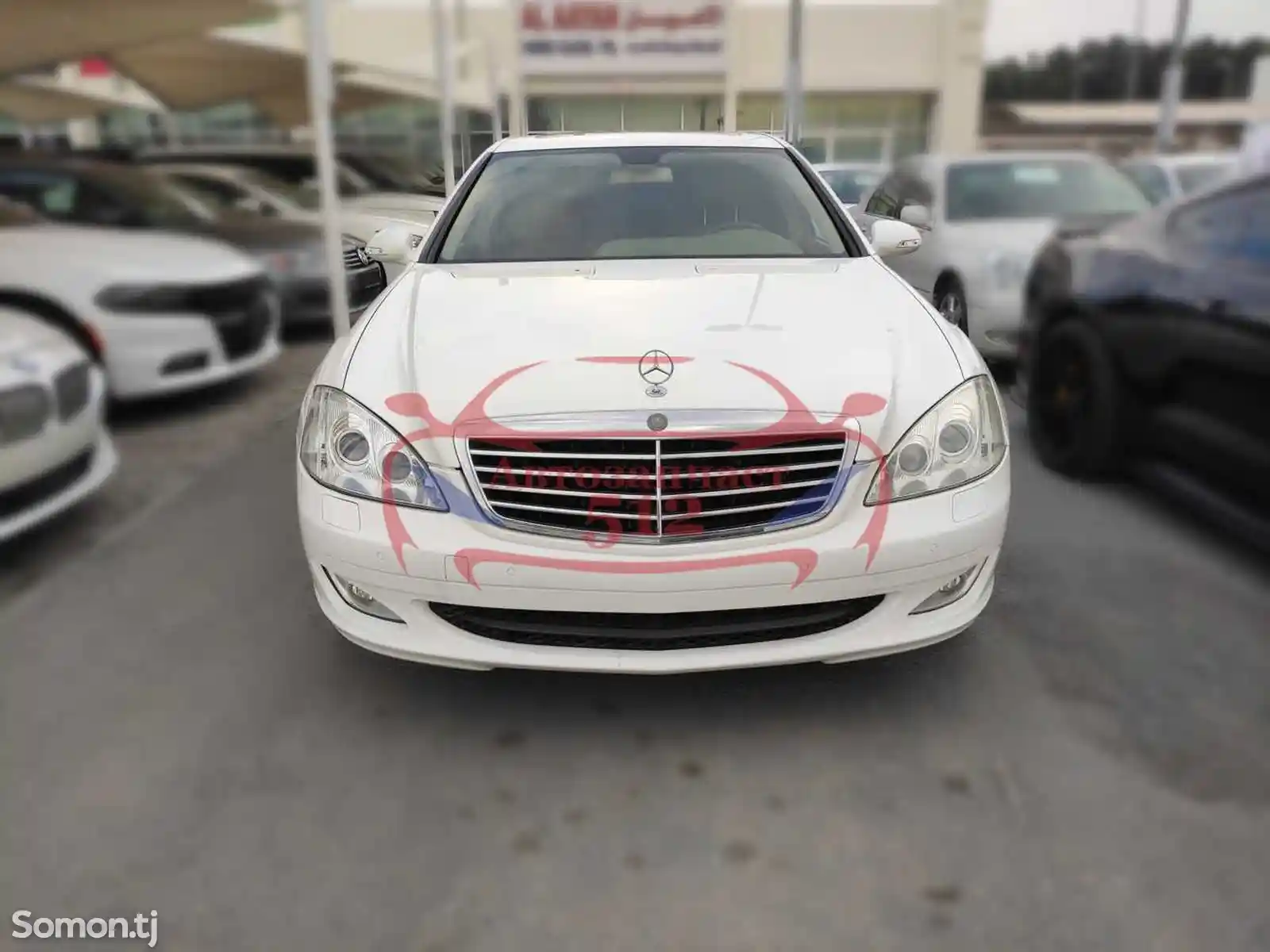 Обвес W223 на Mercedes S-Class W221 2006-1