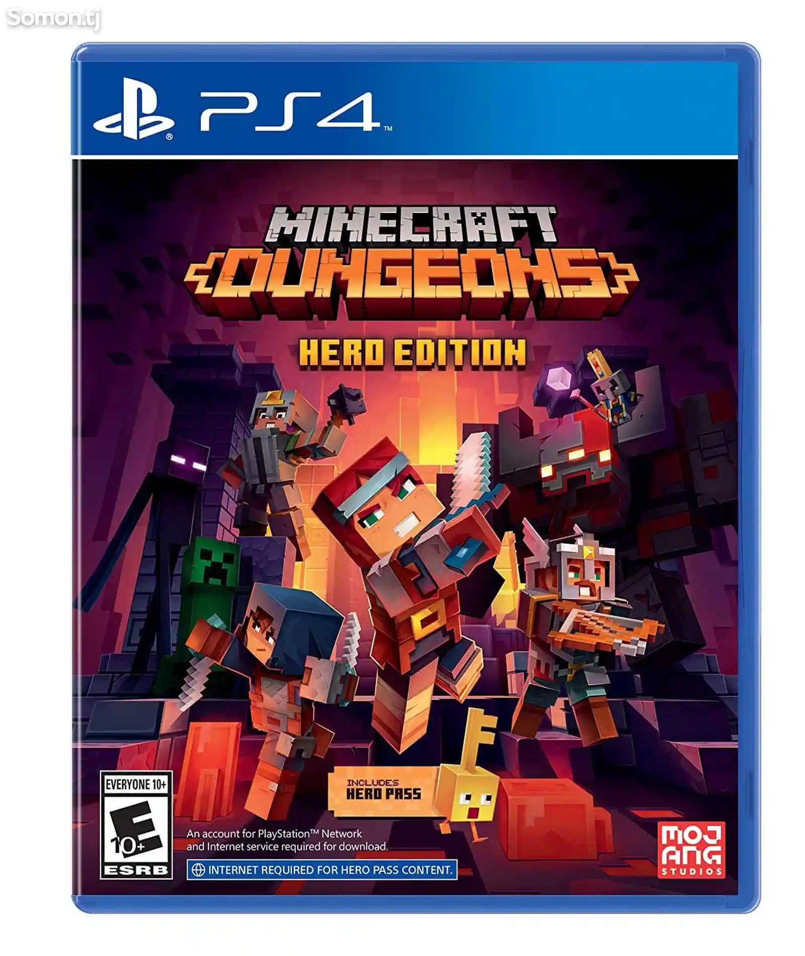 Игра Minecraft Dungeons Hero Edition для Sony PS4-1