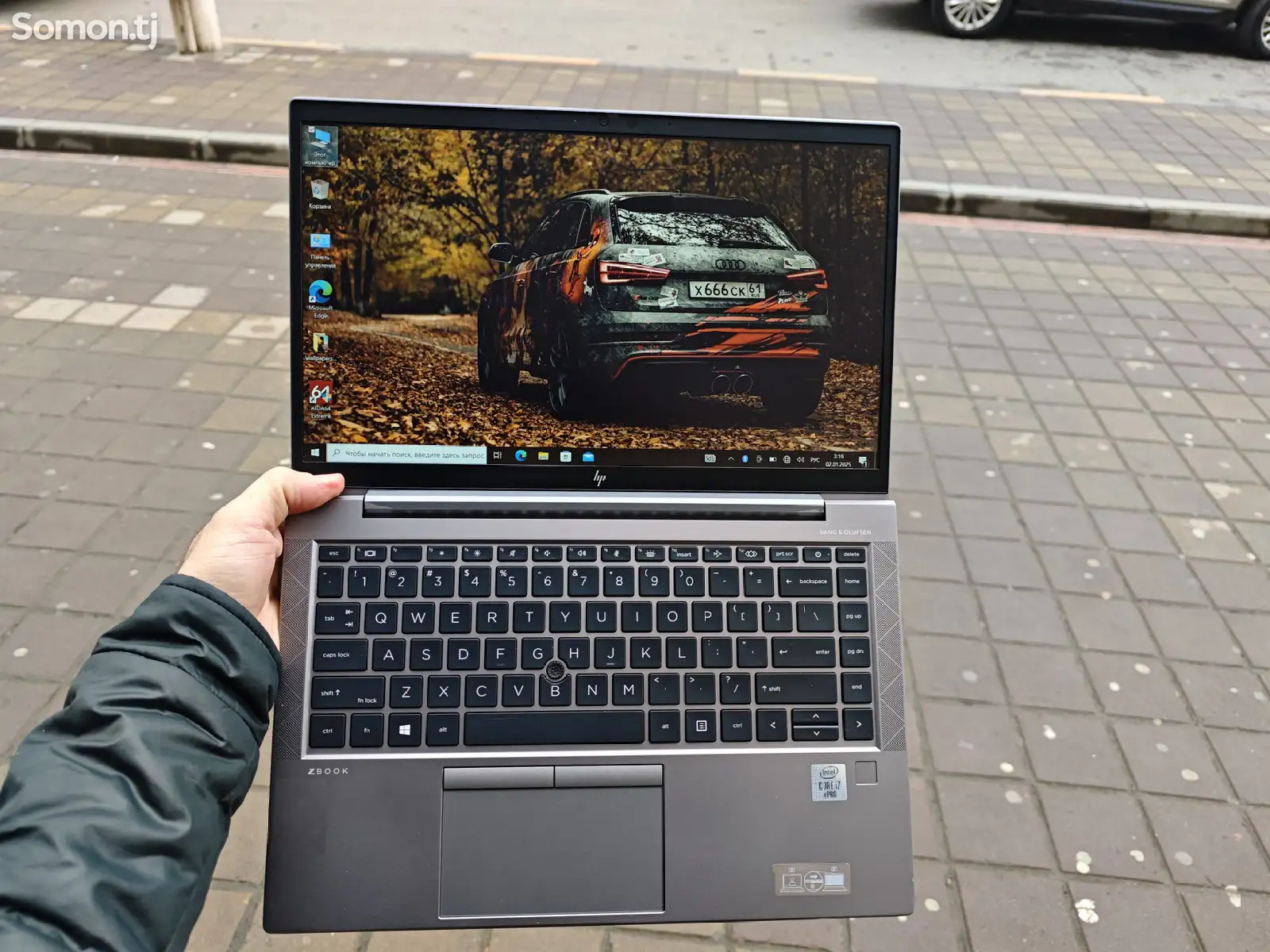 HP ZBook Core i7 16/512gbSSD NVME-1