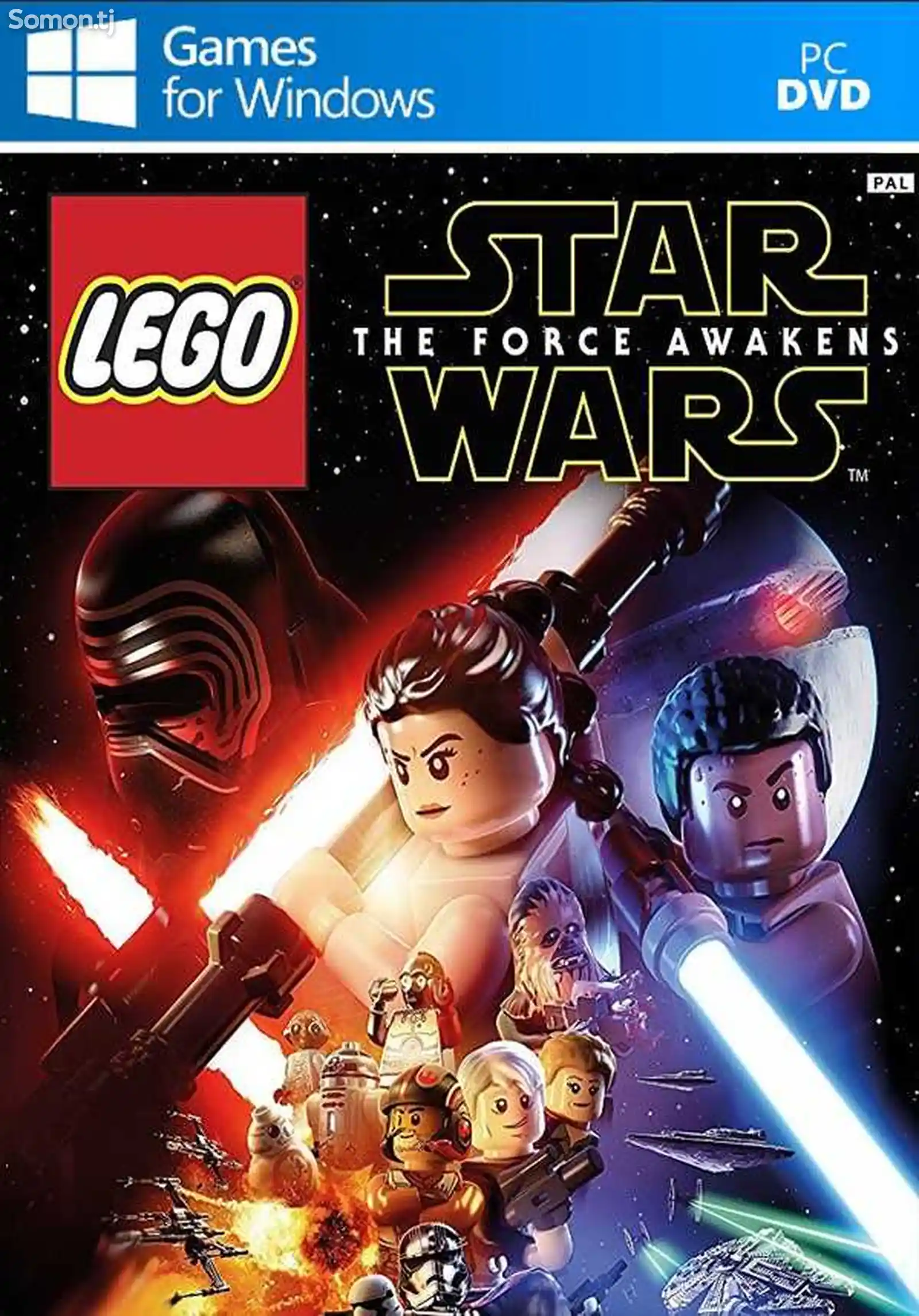 Игра Lego star wars The force awakens для компьютера-пк-pc-1
