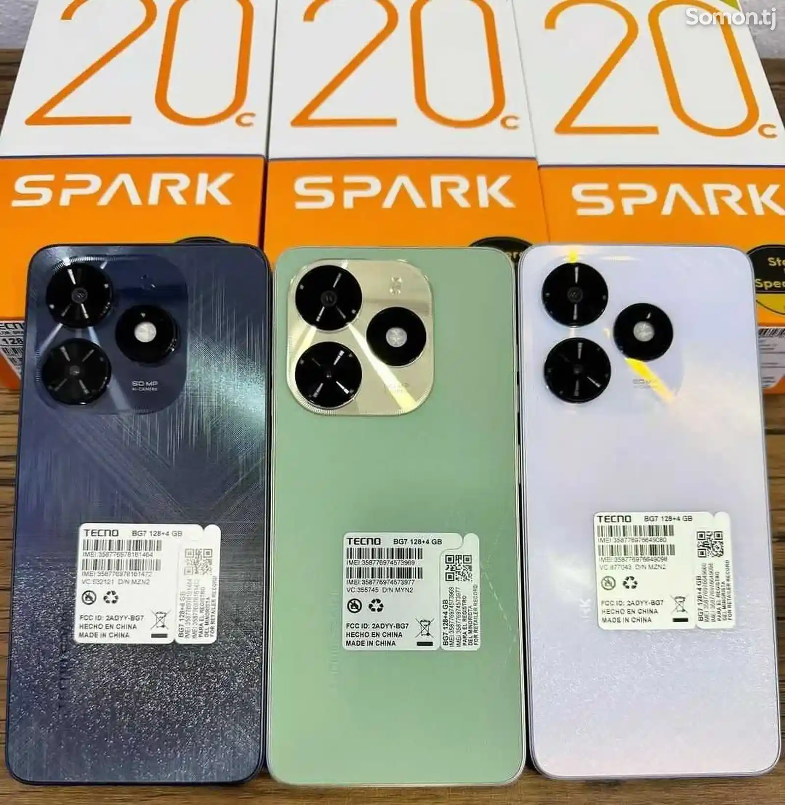 Tecno Spark 20C 8/128 Gb black-1