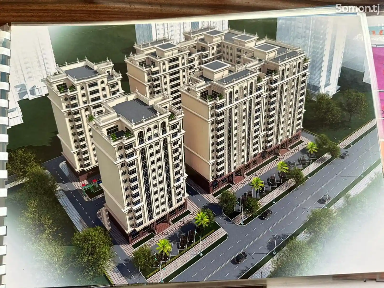 2-комн. квартира, 8 этаж, 81 м², улица Рудаки, 16 автобаза-1