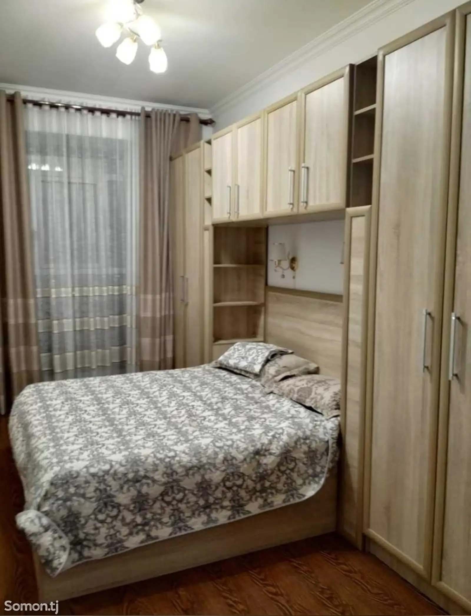 2-комн. квартира, 12 этаж, 70м², Исмоили Сомони-1