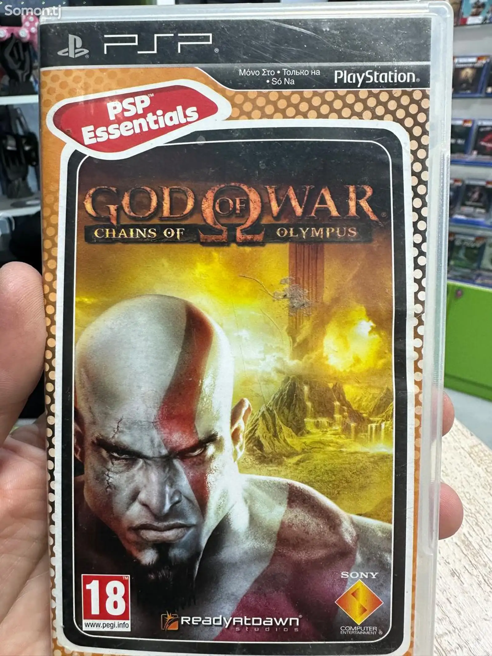 Игра God of War для PSP