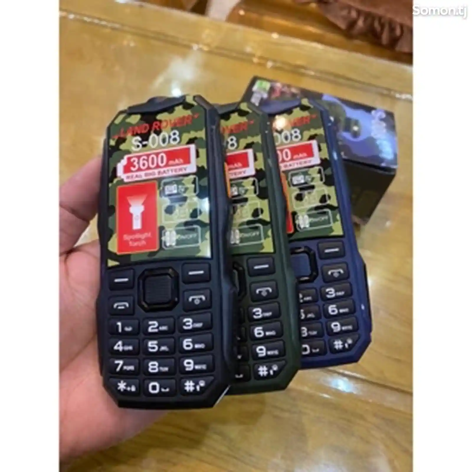 Кнопочный Телефон в военной расцветке-3