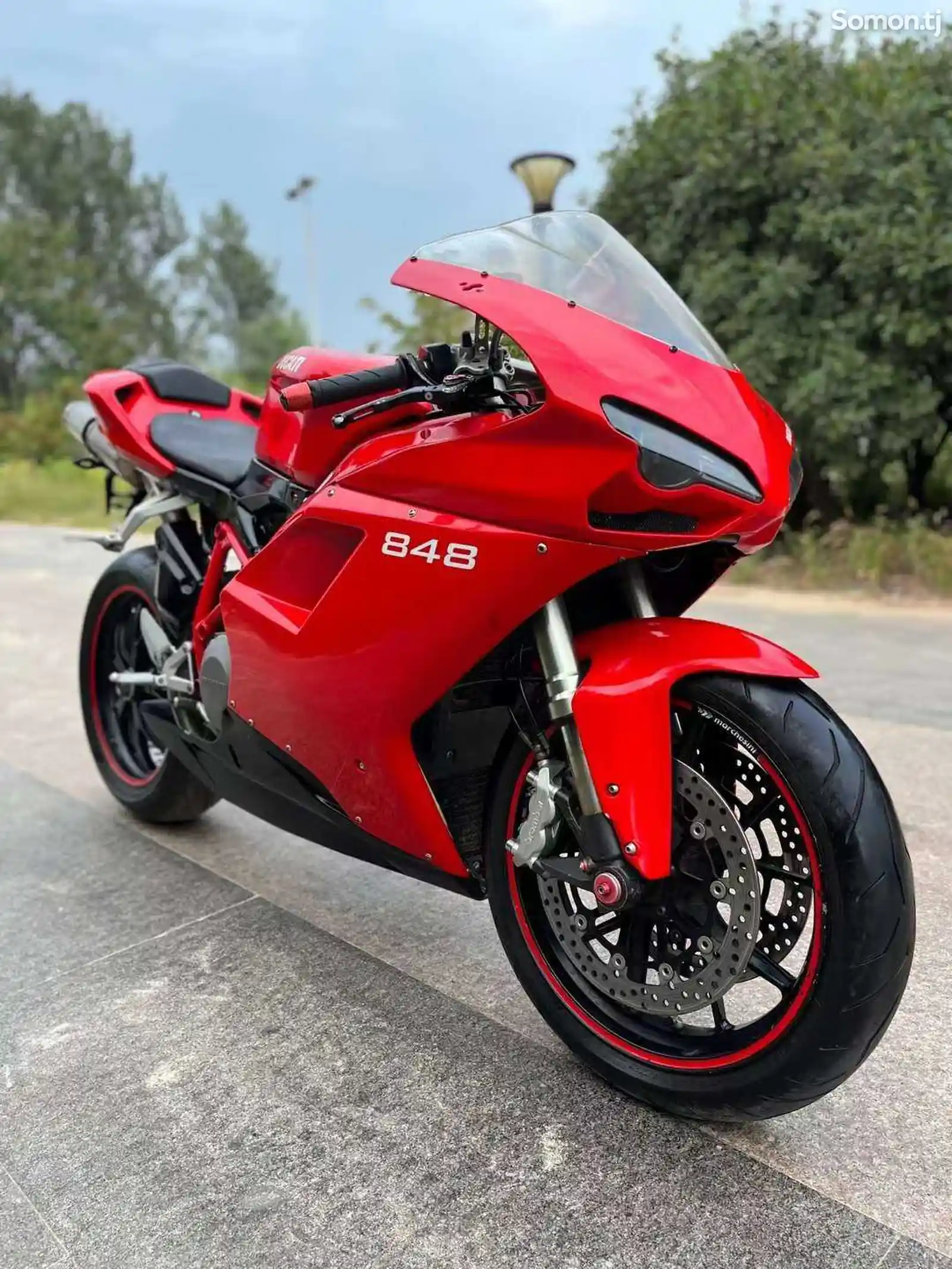 Мотоцикл Ducati 848cc на заказ-3