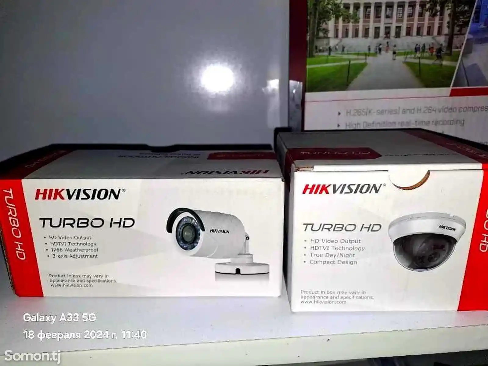 Комплект камера-Hikvision-3