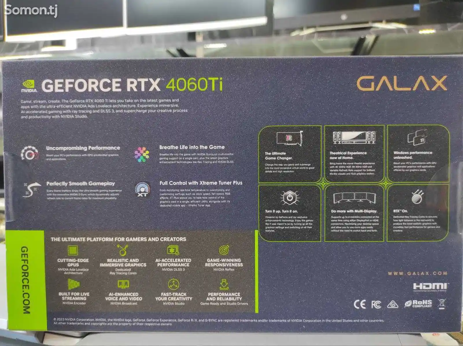 Видеокарта Galaxy GeForce RTX 4060 Ti 8 ГБ-2