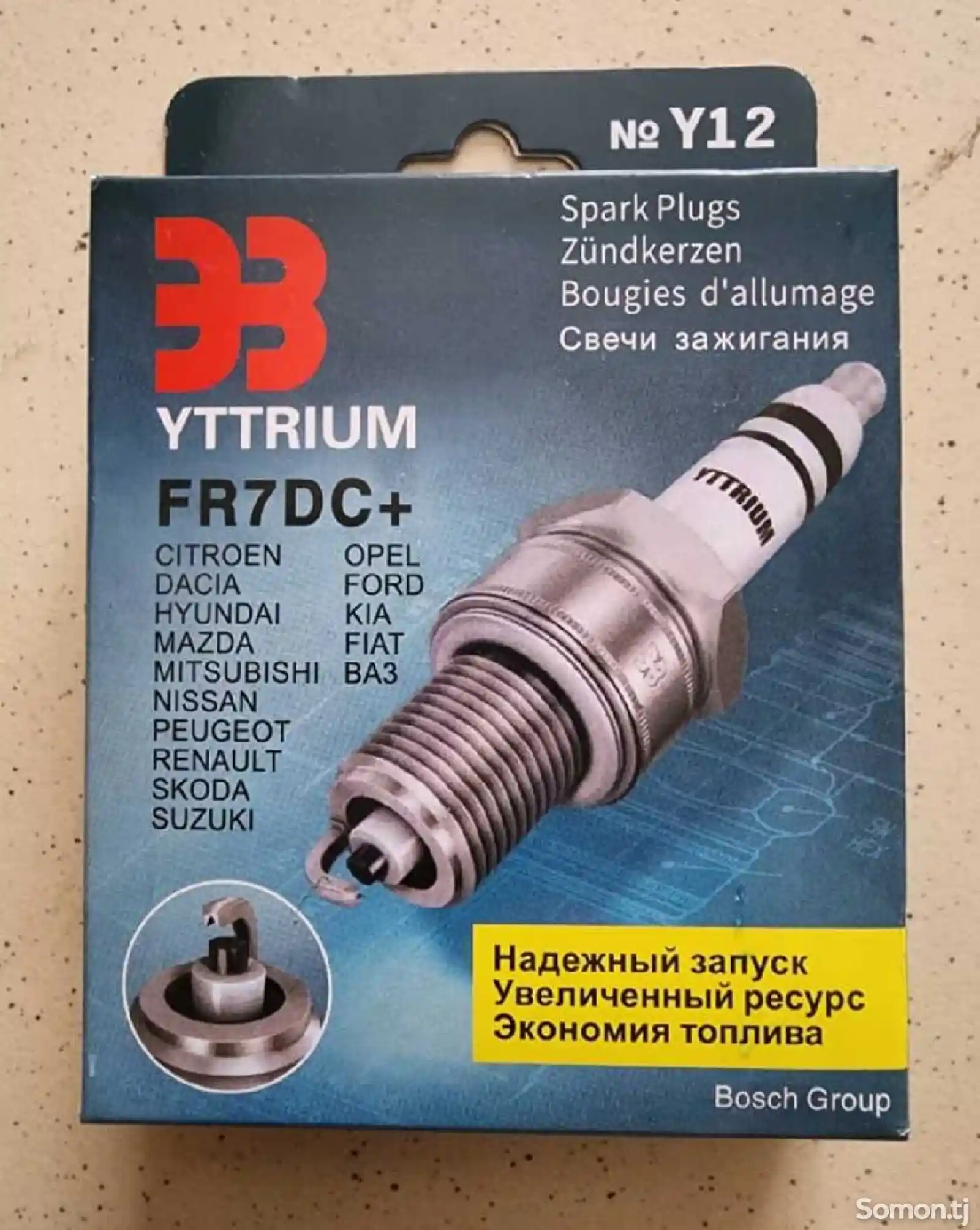 Свеча зажигания Yttrium