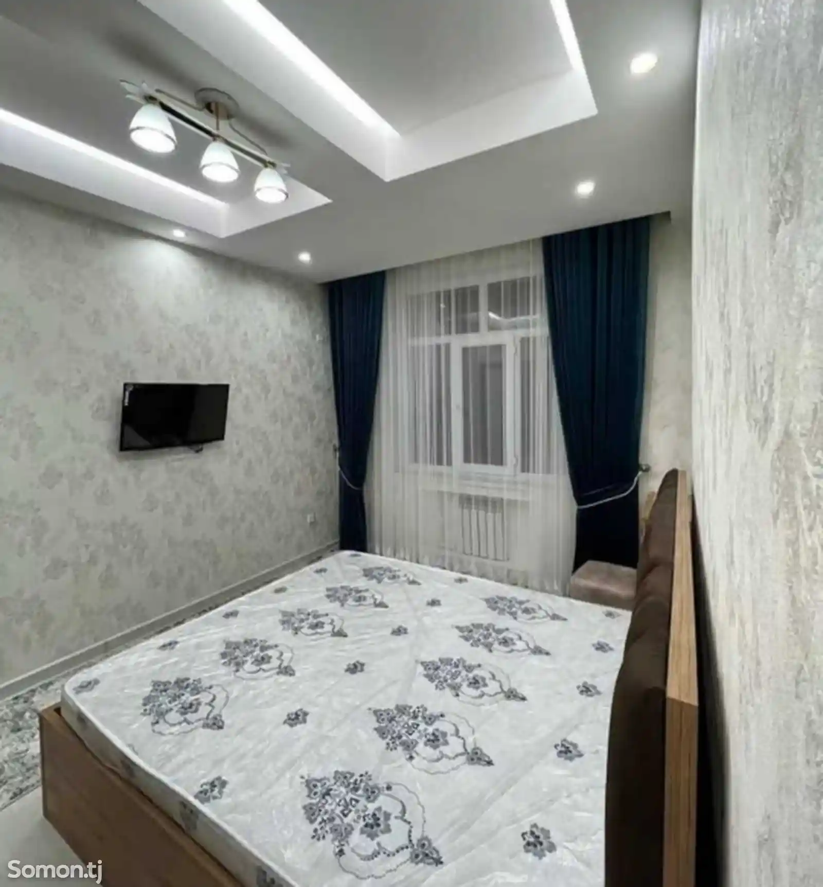 2-комн. квартира, 8 этаж, 68м², Сомони Бурак-1