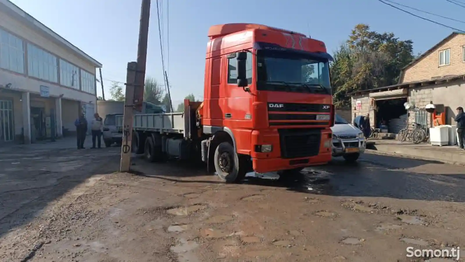 Кран DAF XF 2008-1