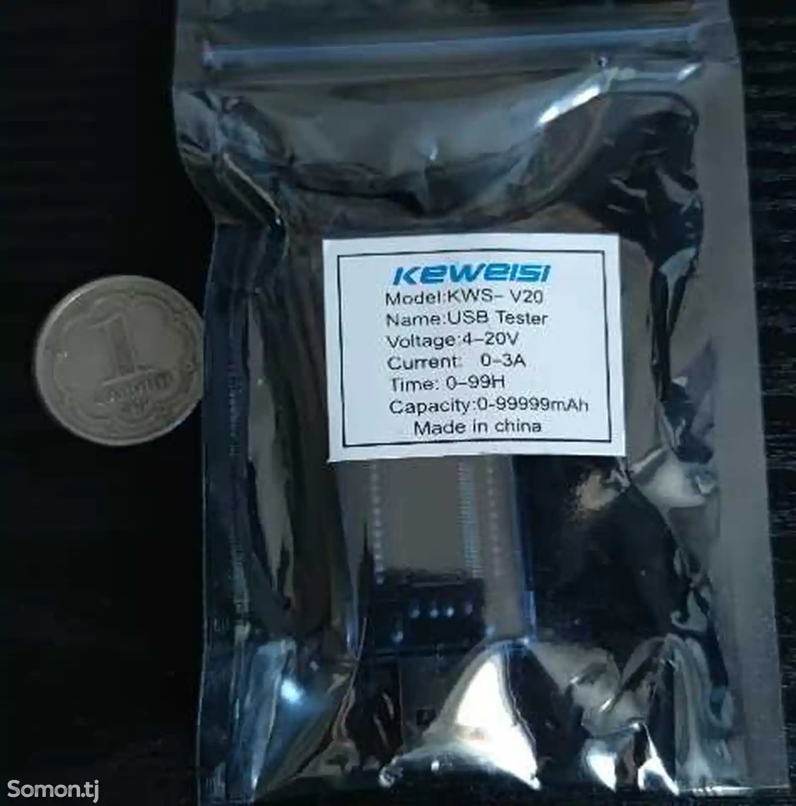 USB Тестер Keweisi KWS-V20-2