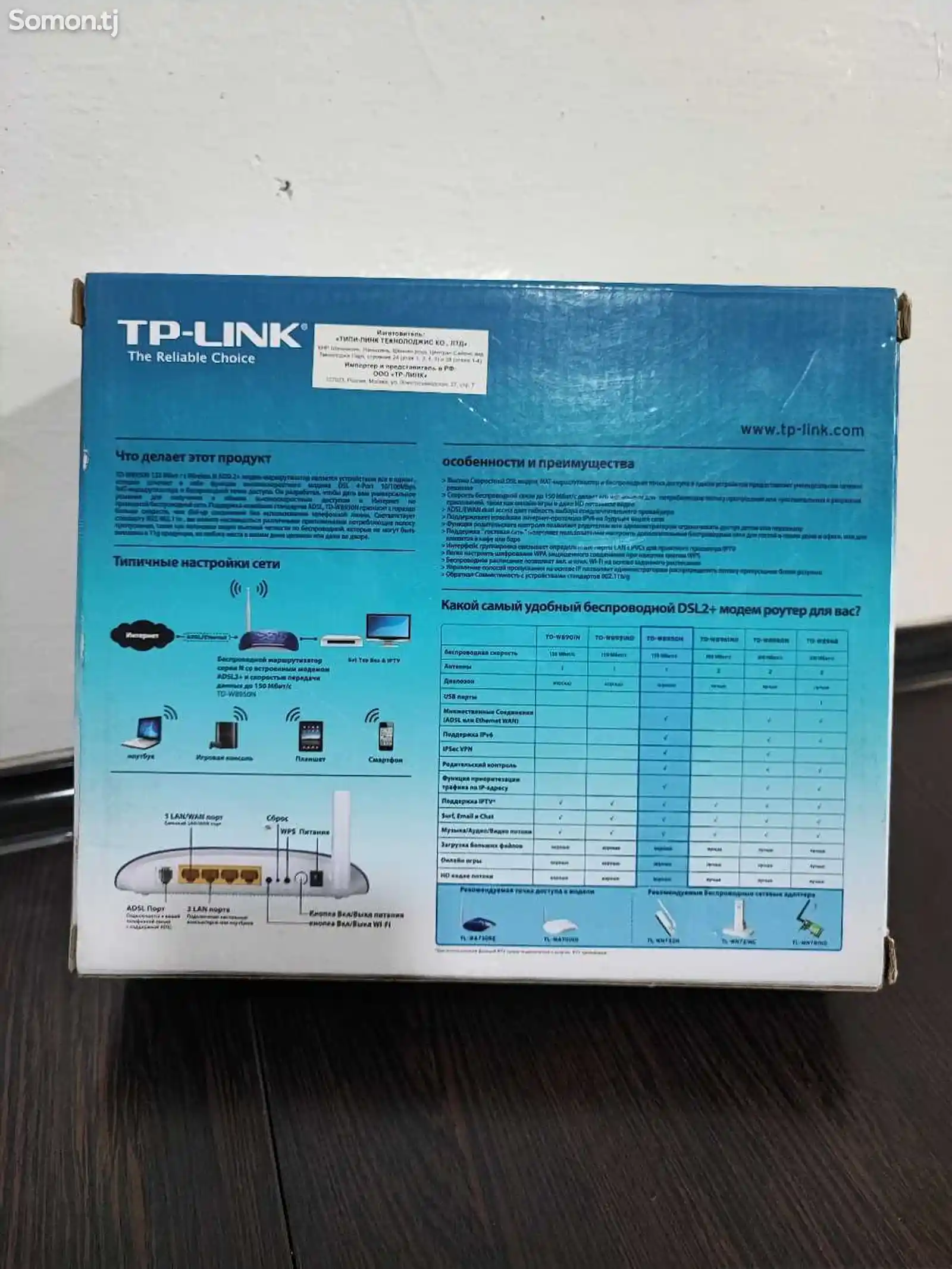 Wi-fi роутер Tp-Link-3