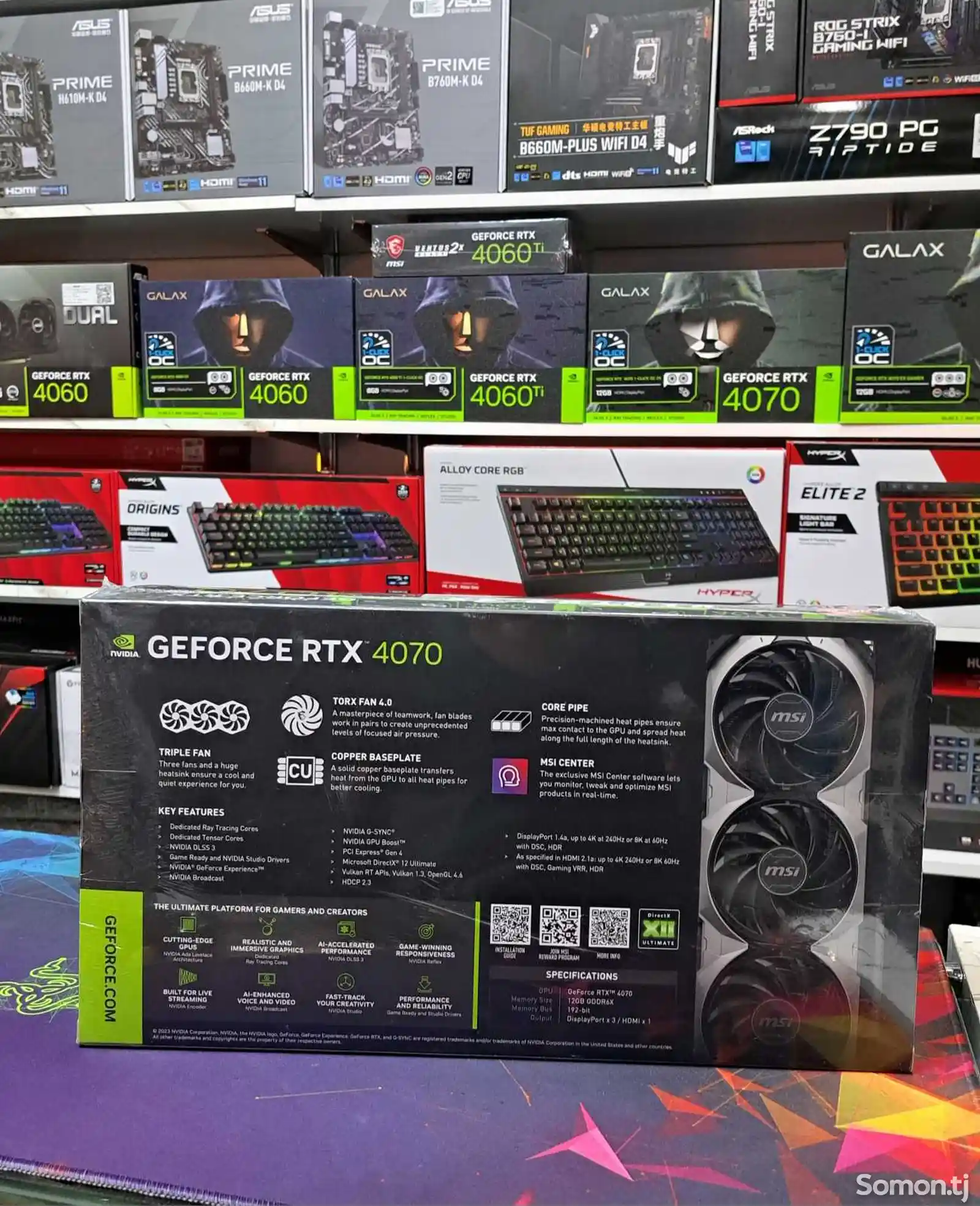 Видеокарта NVIDIA GeForce RTX 4070-2