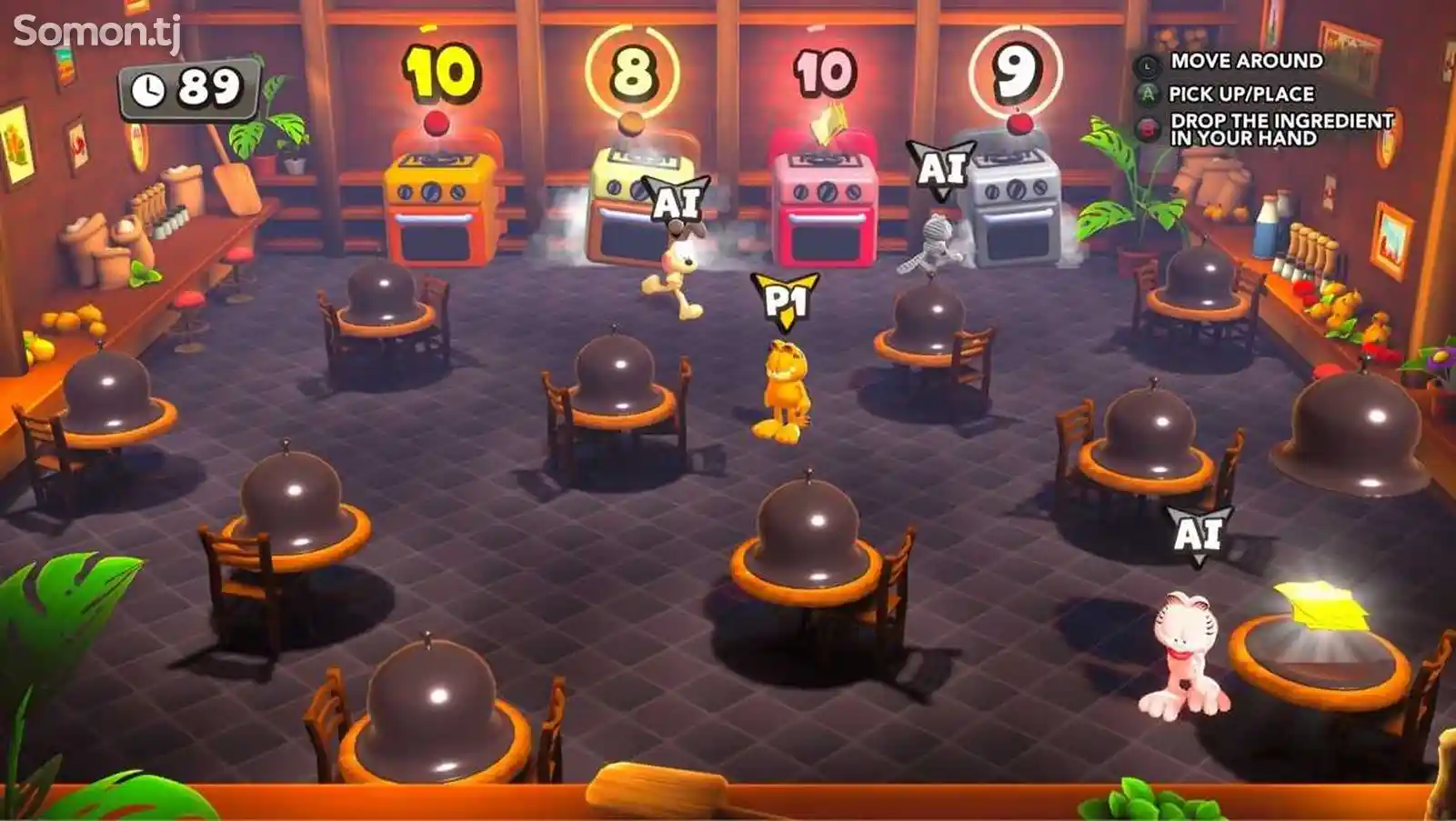 Игра Garfield Lasagna Party для PS4-8