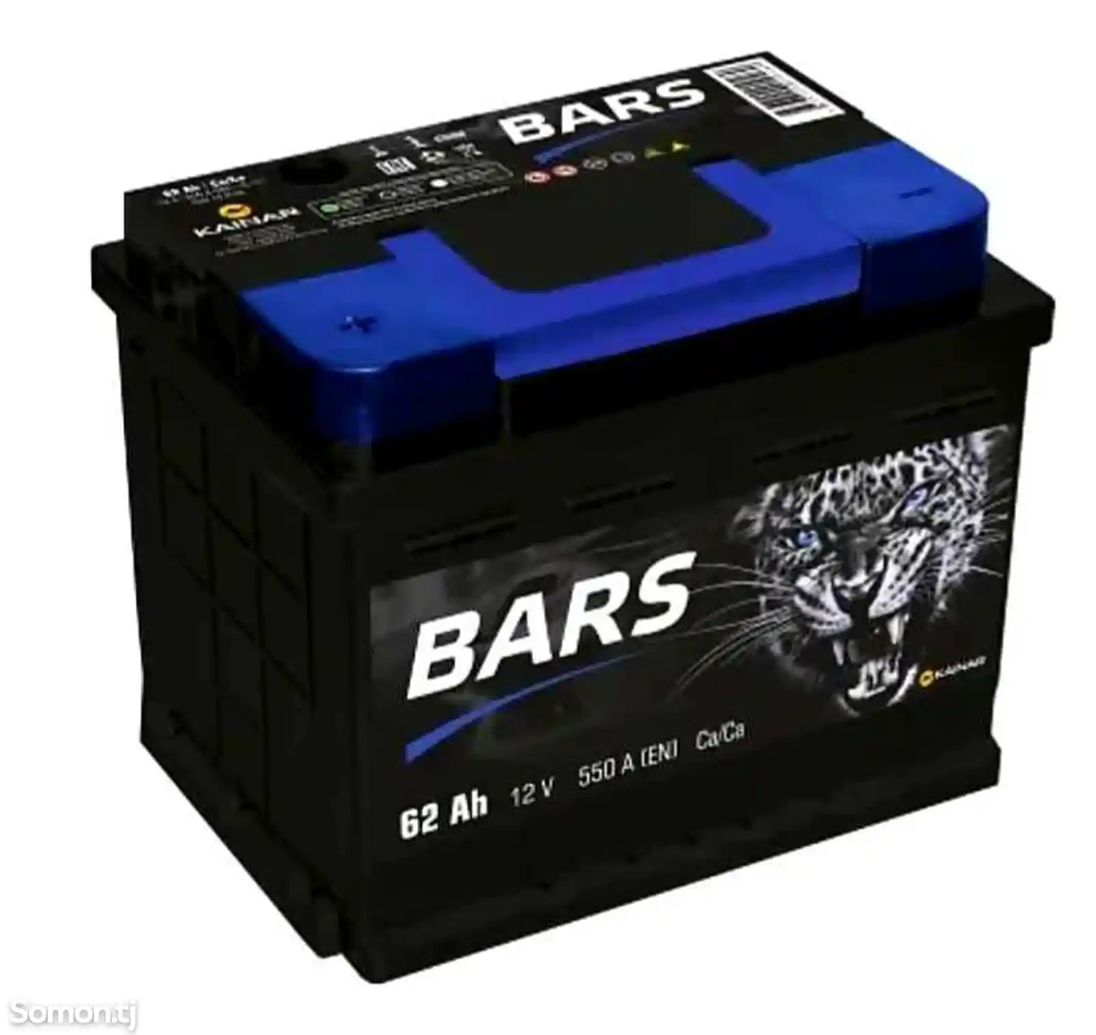 Аккумулятор Bars 62Ah-5