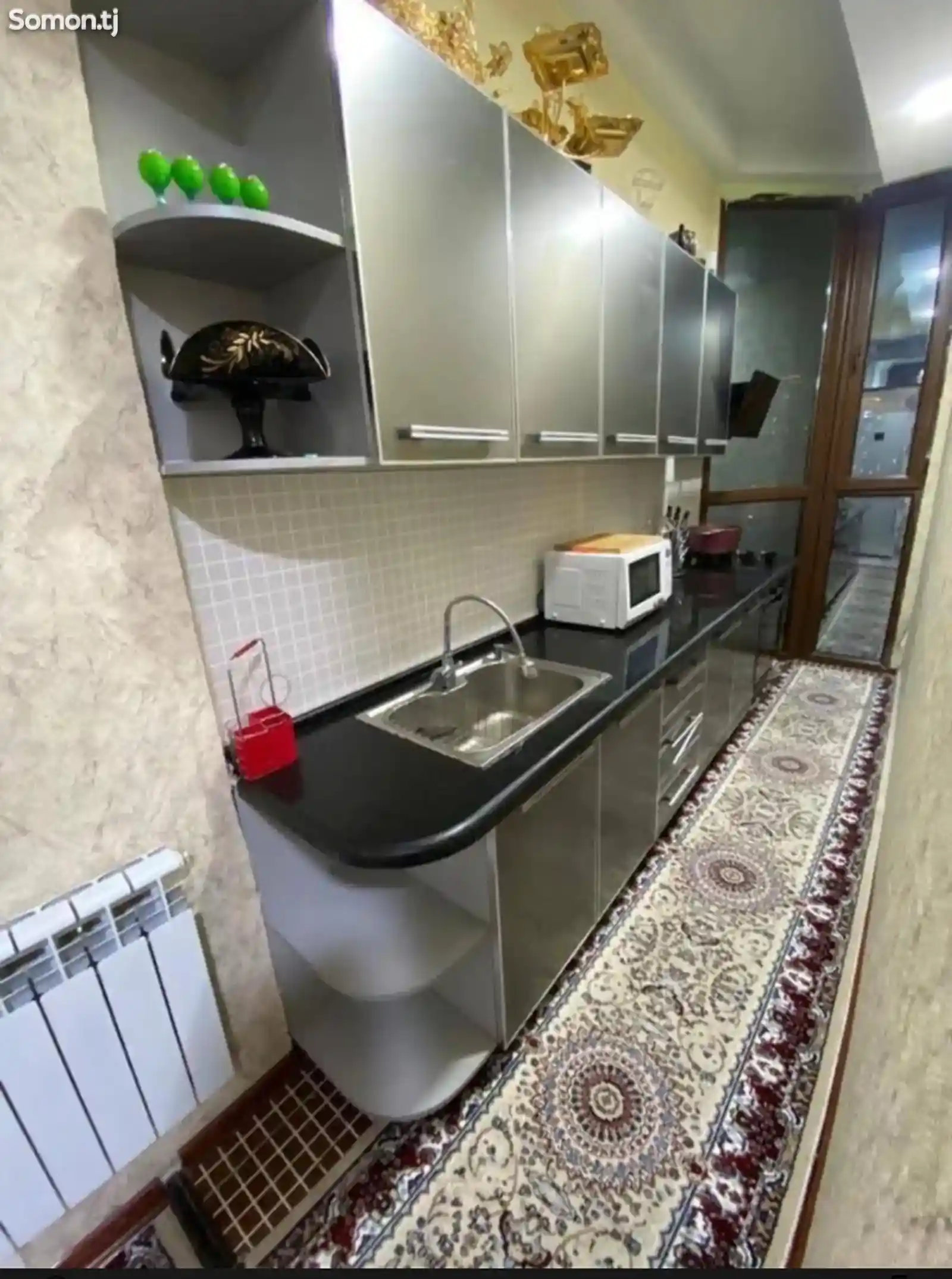 2-комн. квартира, 5 этаж, 110м², Исмоили Сомони-4