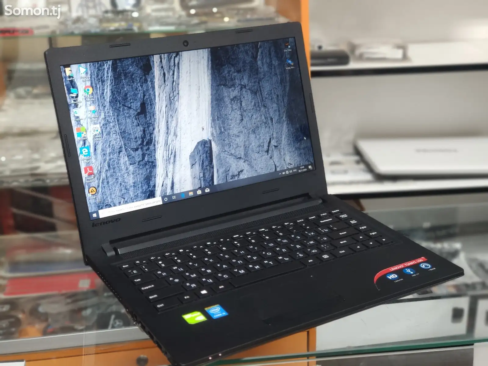 Ноутбук Lenovo core i5-5200U Ram 8Gb GeForce 2GB Ssd-1