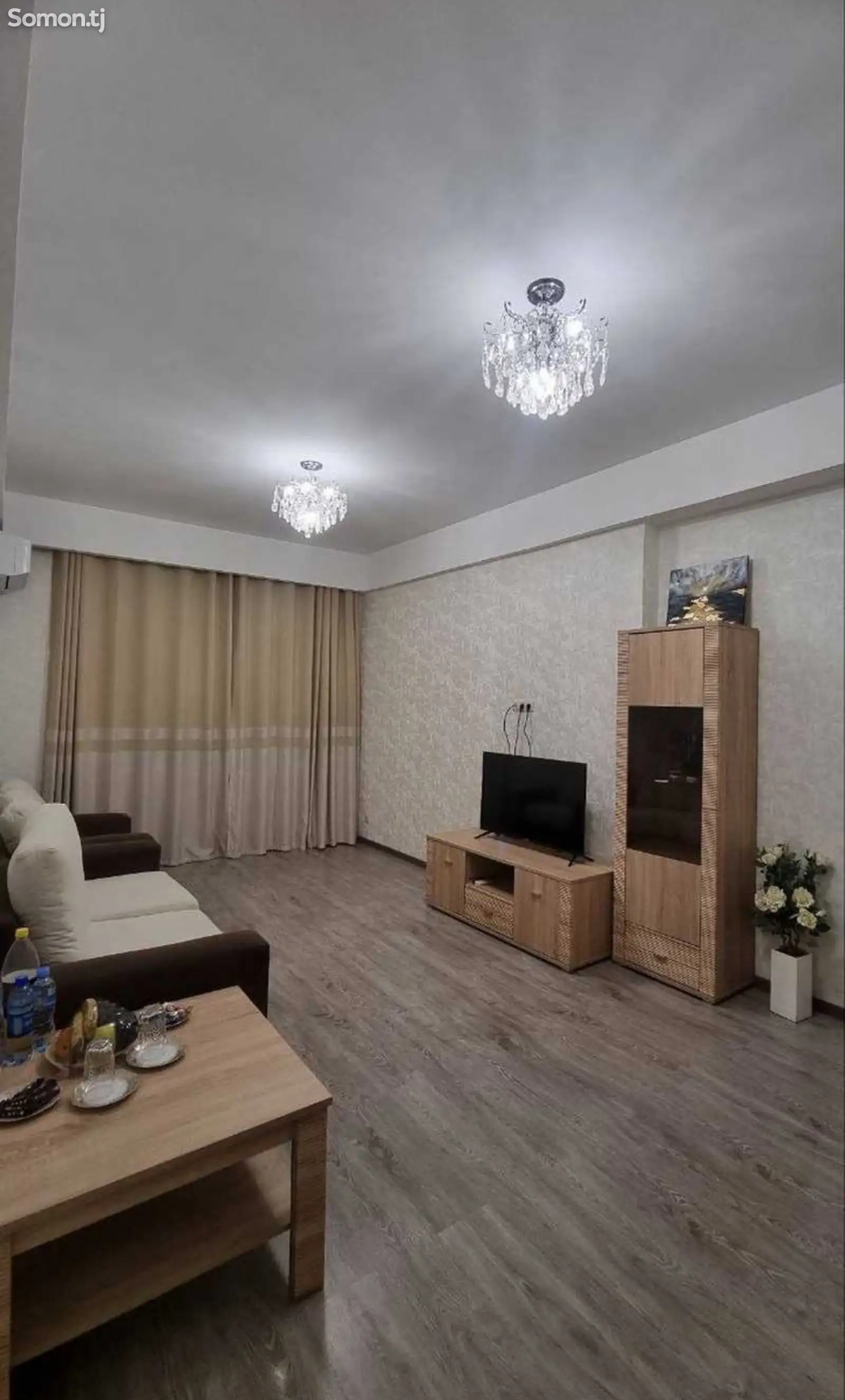 2-комн. квартира, 10 этаж, 75м², Сомони-1