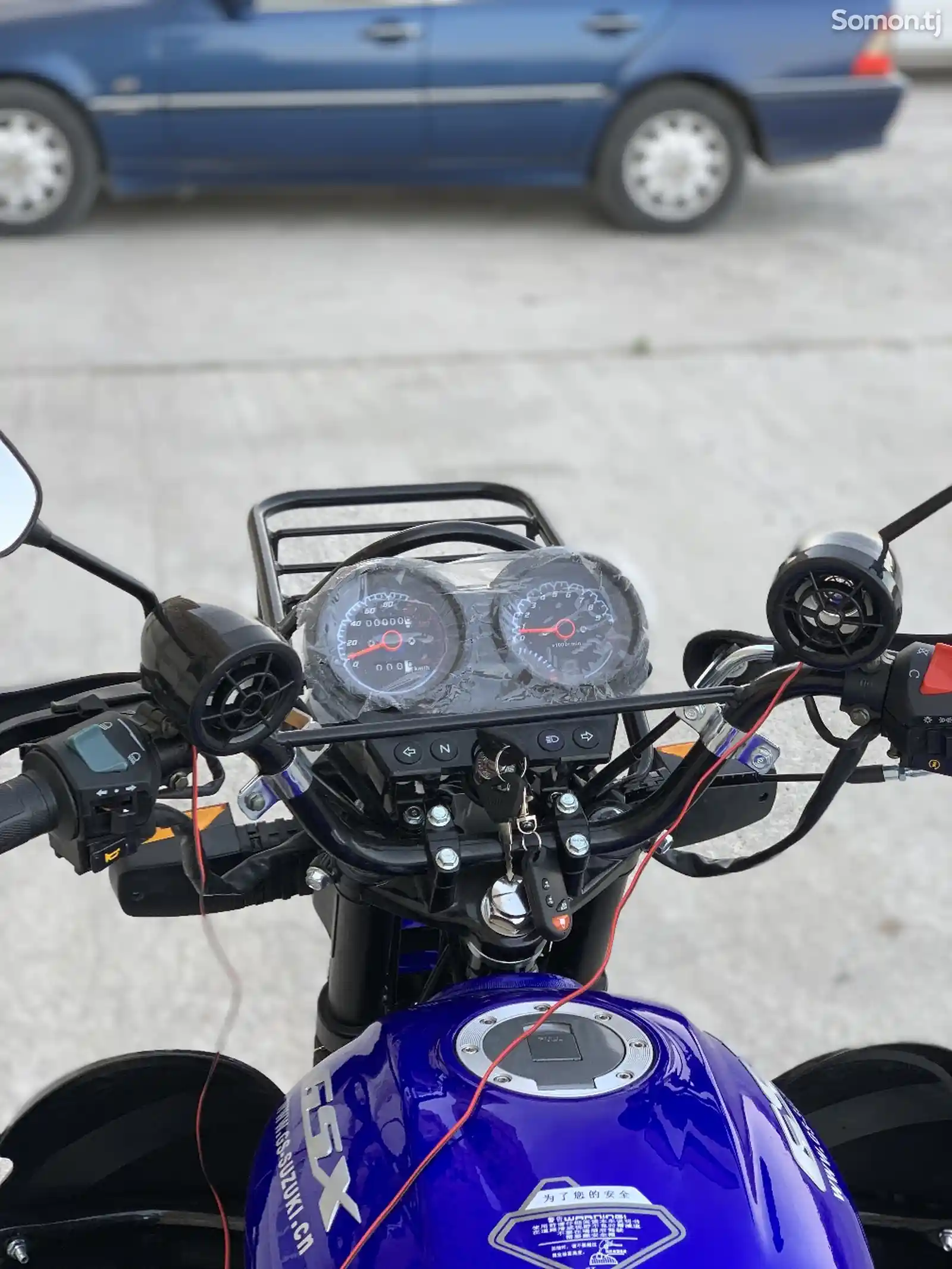 Мотоцикл Suzuki 200куб New Blue-6