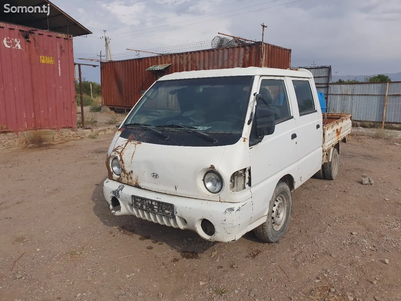 Бортовой автомобиль Hyundai Porter, 2003-3