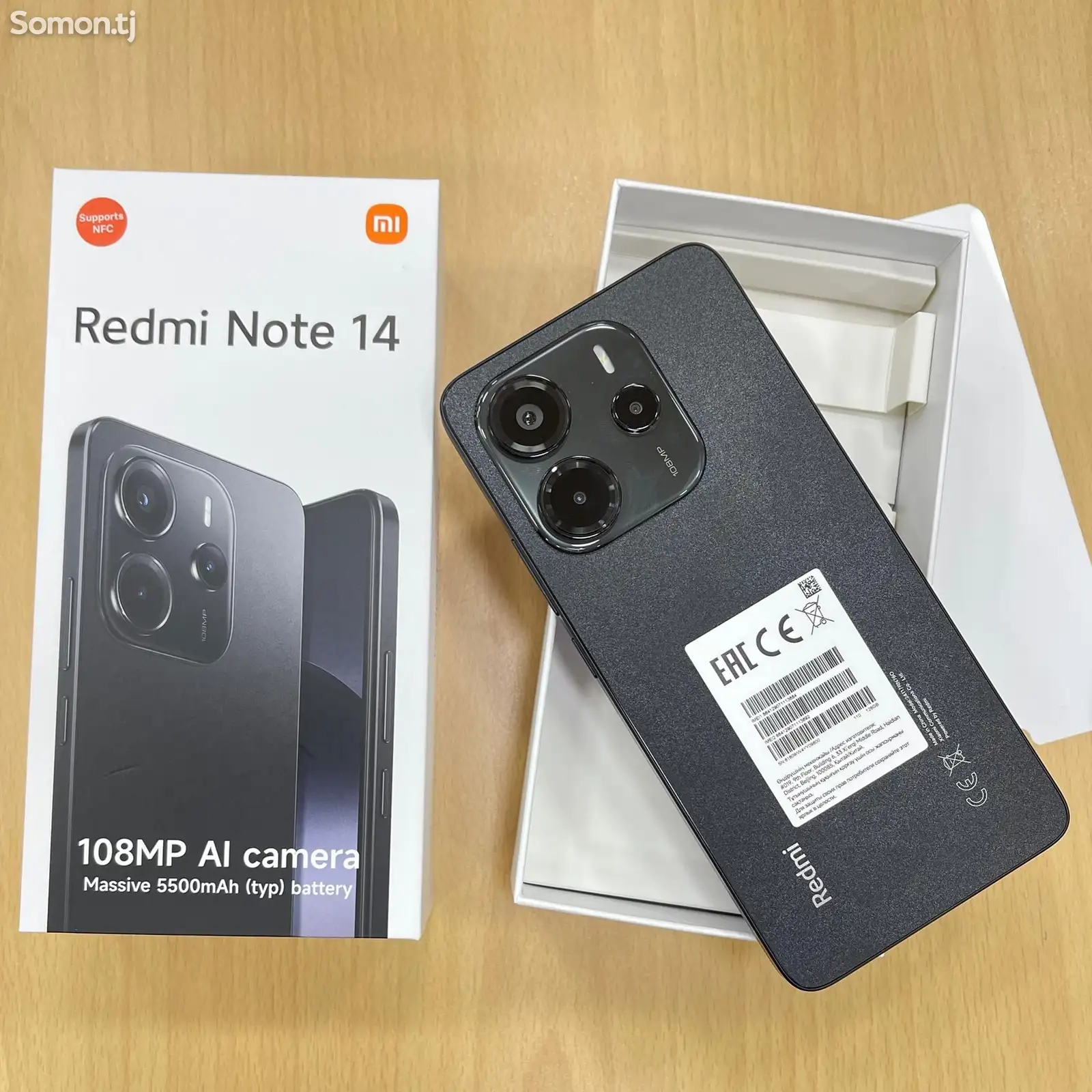 Xiaomi Redmi Note 14 6/128gb black-1