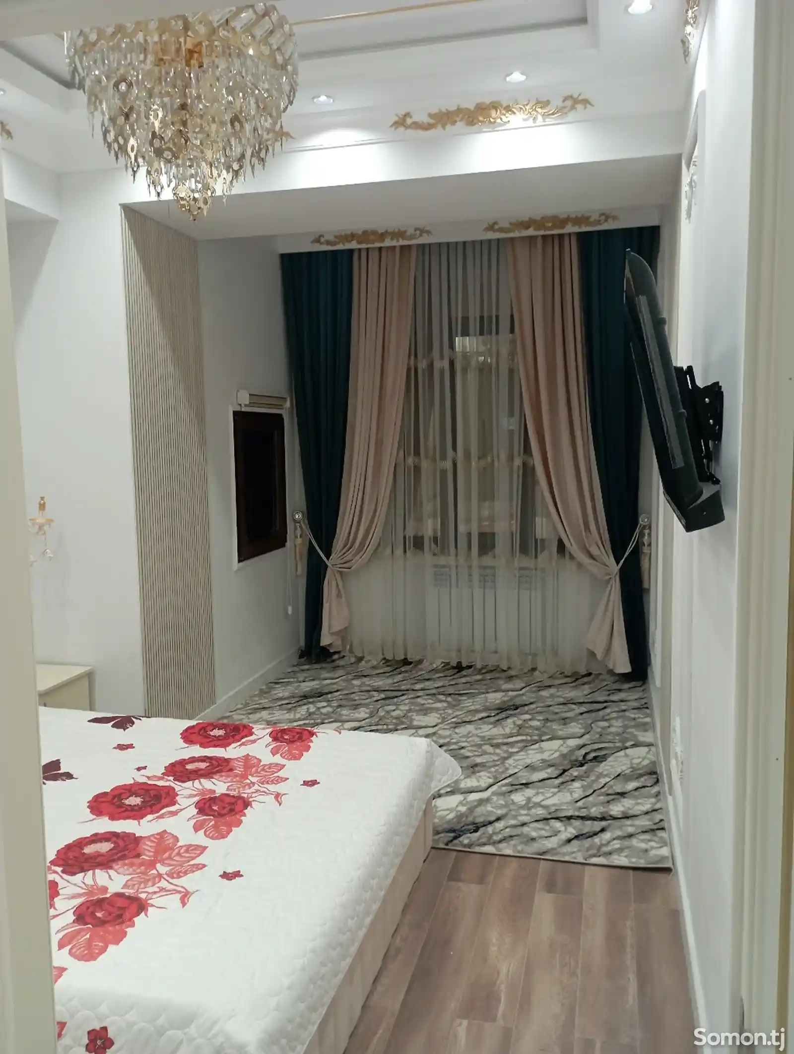 2-комн. квартира, 11 этаж, 55м², Шохмансур-5