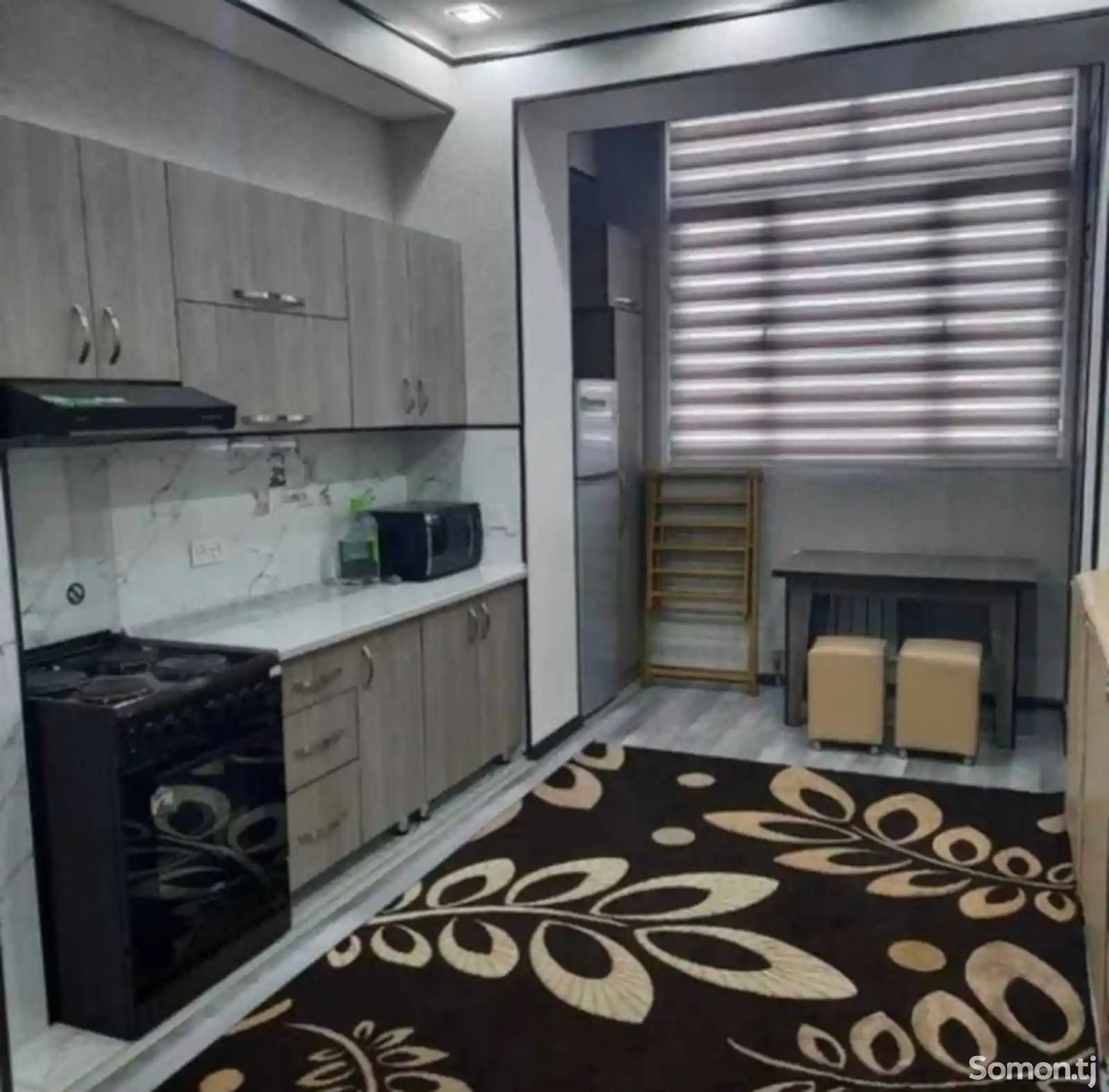 2-комн. квартира, 14 этаж, 60м², Сомони-3