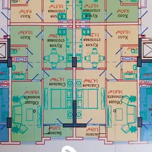 2-комн. квартира, 7 этаж, 60 м², Рудаки