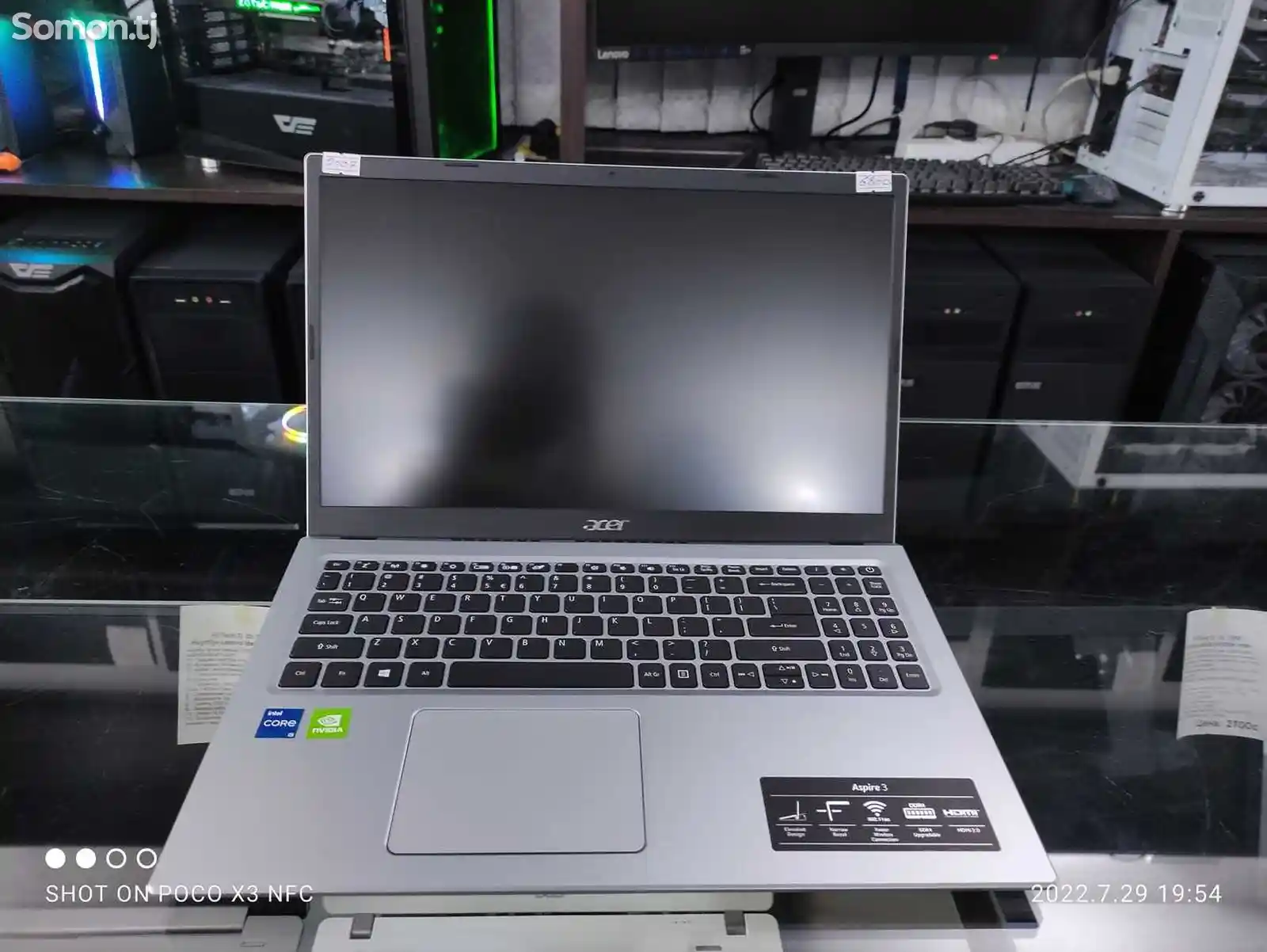 Ноутбук Acer Aspire 5 Core i5-1165G7 Geforce MX 350 2GB /8GB/256GB SSD 11TH GEN-2