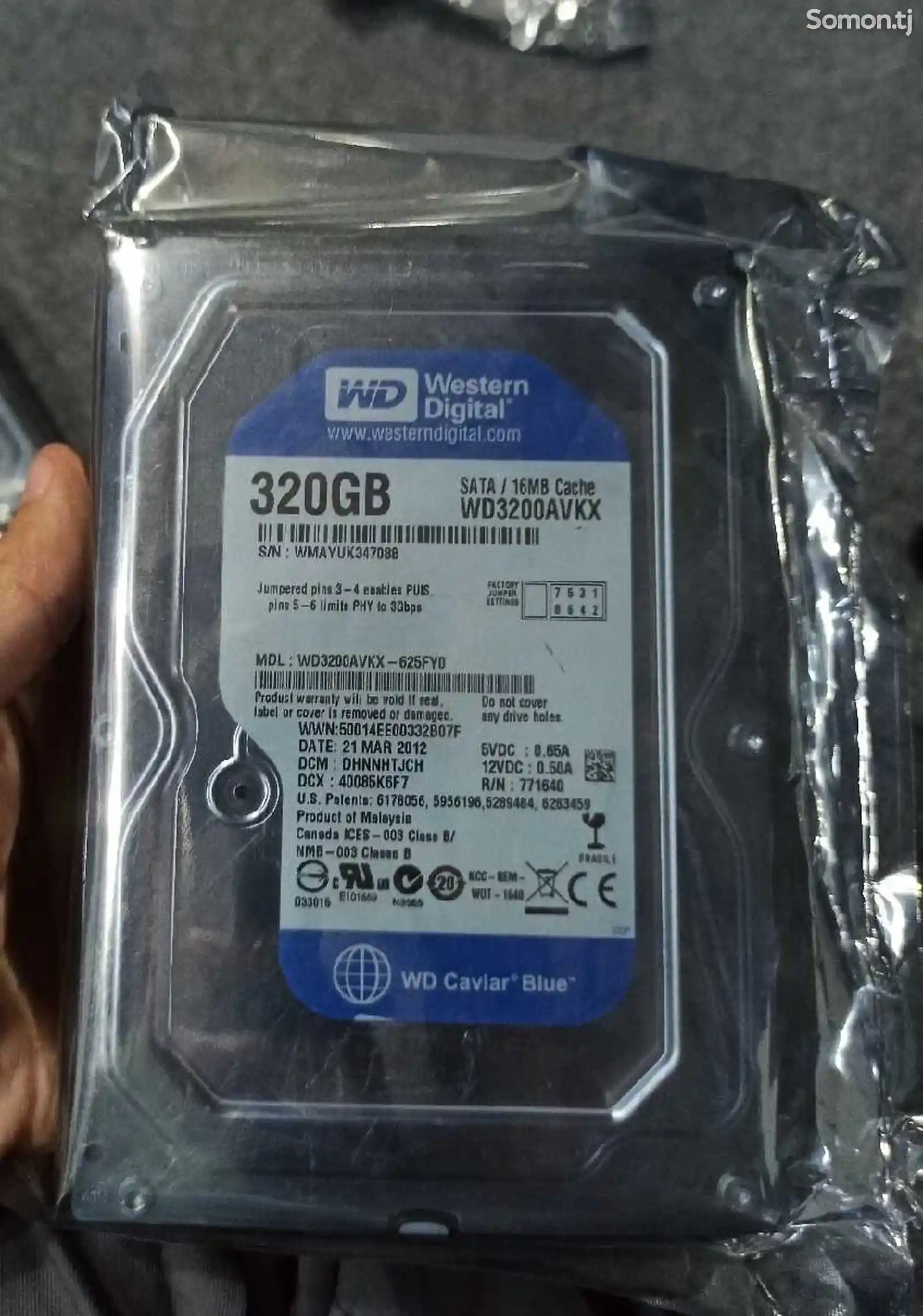 Жёсткий диск Wd 320GB