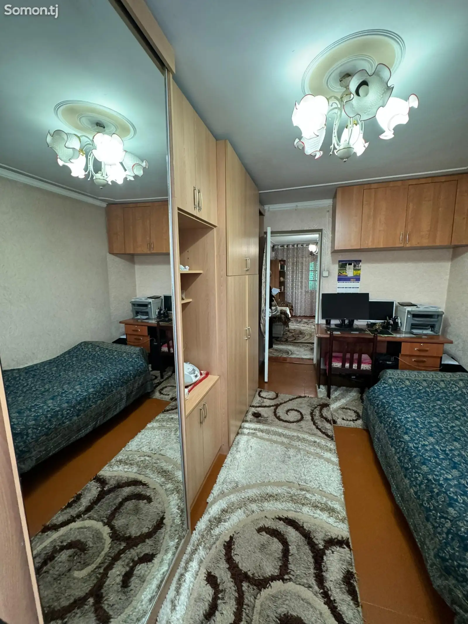 3-комн. квартира, 3 этаж, 60 м², Шохмансур-5