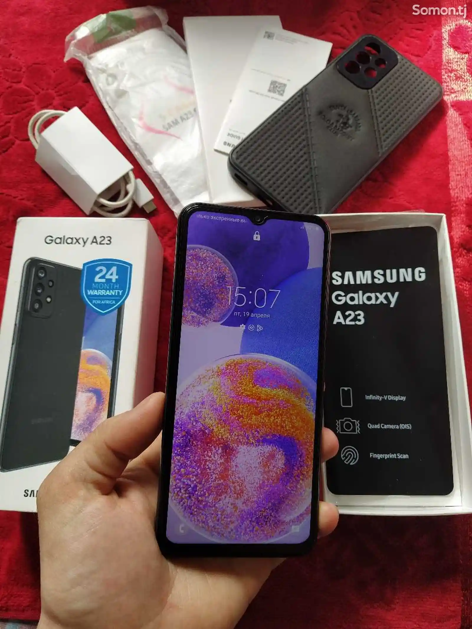 Samsung galaxy A23 black-2