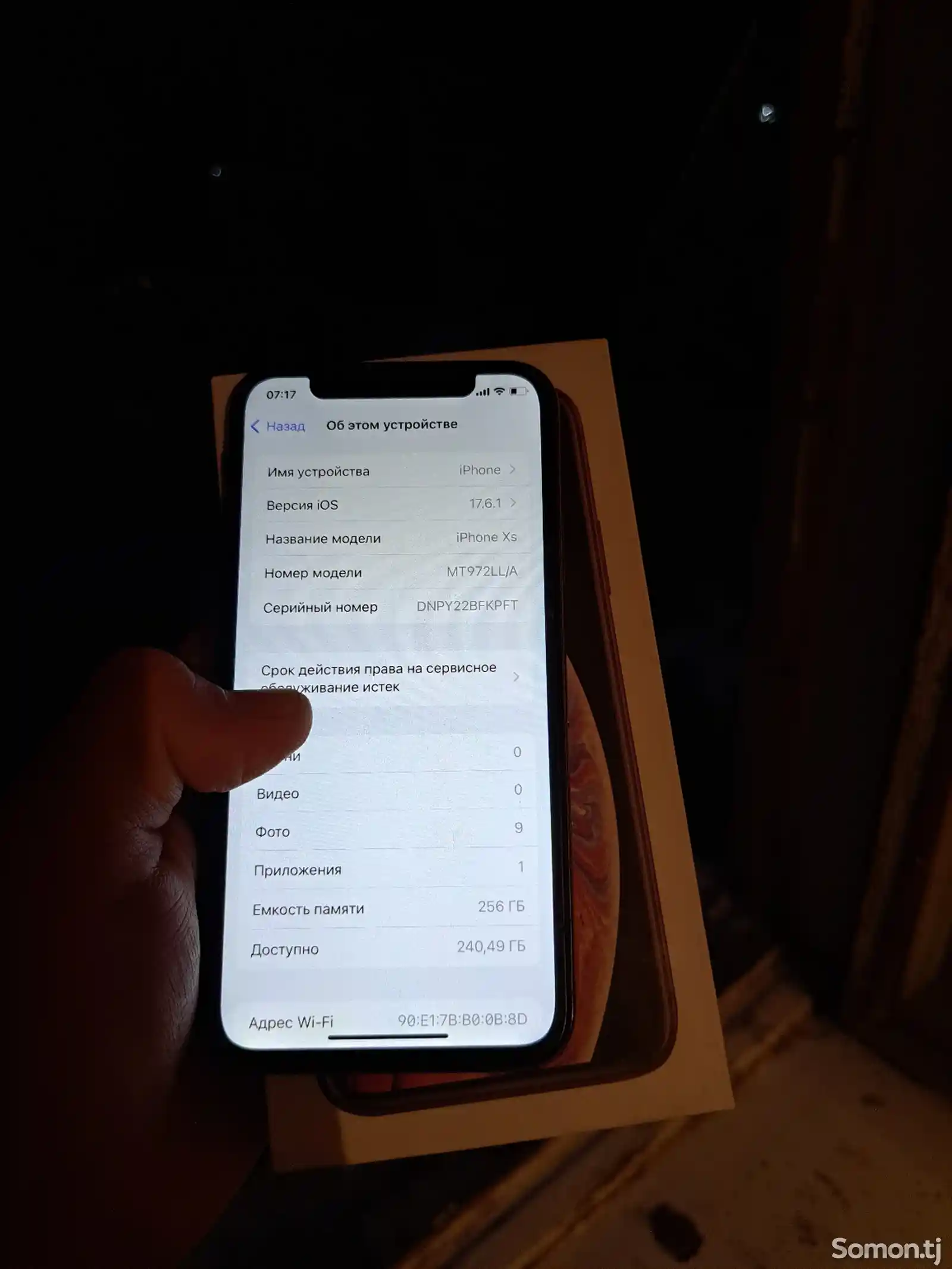 Apple iPhone Xs, 256 gb, Gold-3