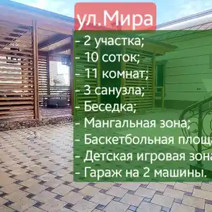 1 этажн. 11-комн. дом, 10 соток, Улица Мира