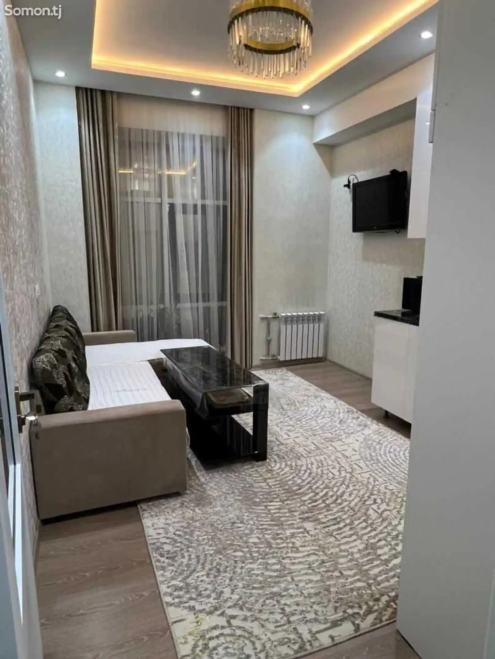 1-комн. квартира, 13 этаж, 50 м², Гуля голд-2