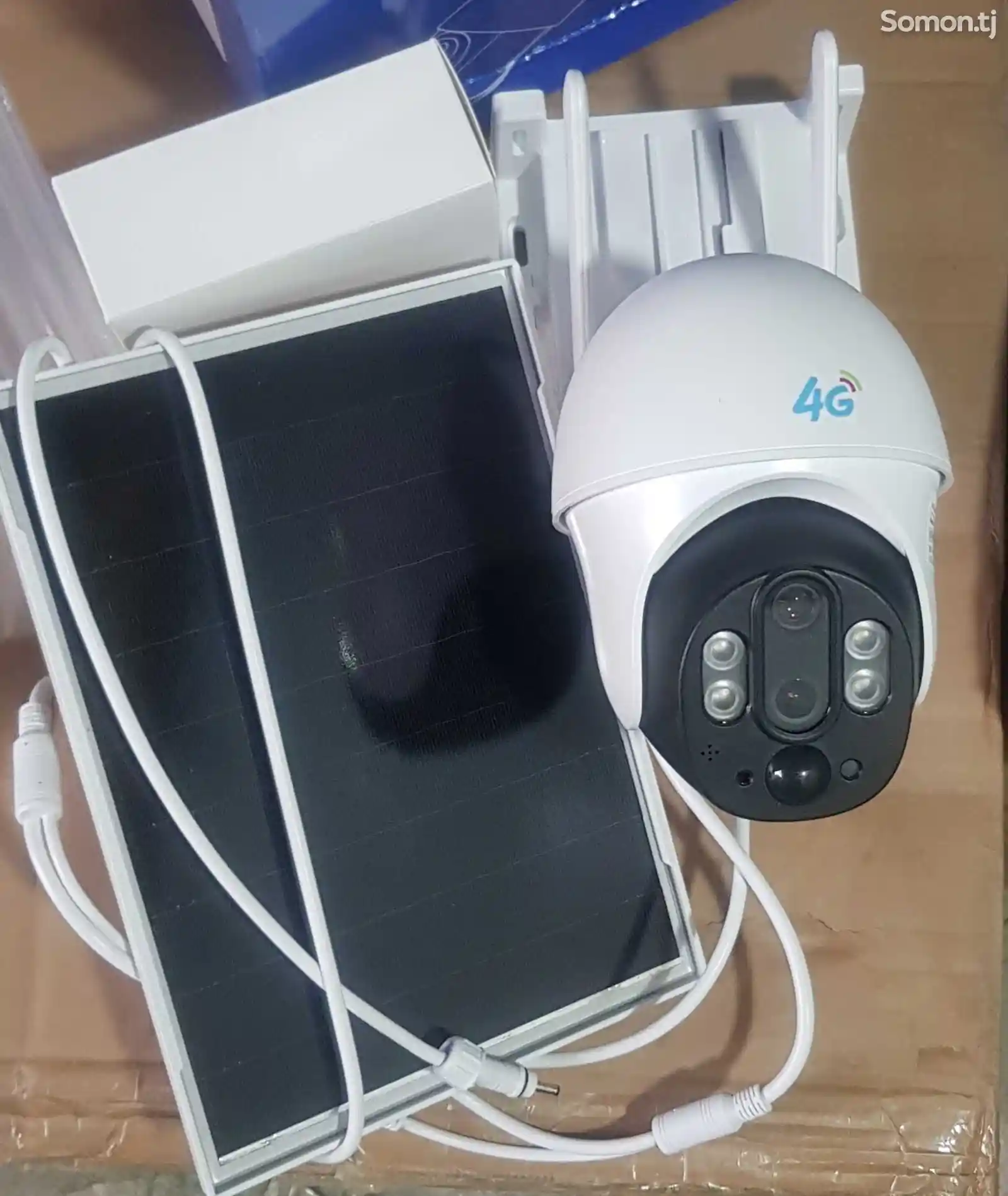 4G камера с сим-картой на солнечной батарее