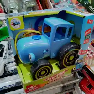 Музыкальный синий трактор