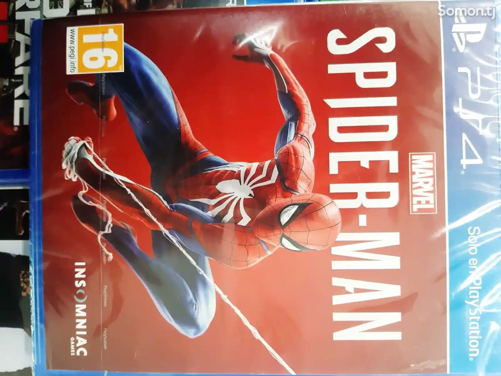 Диск Spider-man от PS4, PS5-4