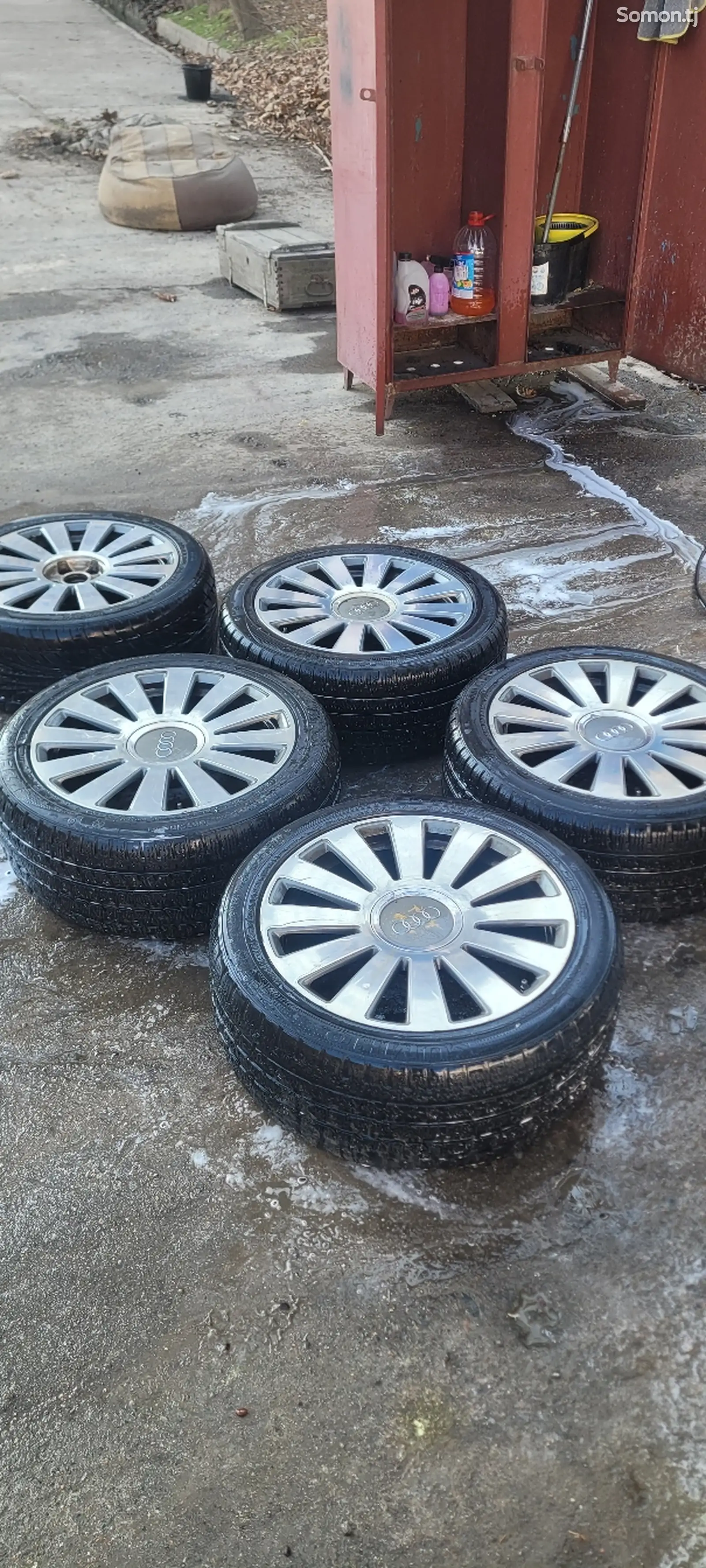 Диски и шины 245/45 R18 5х112-1