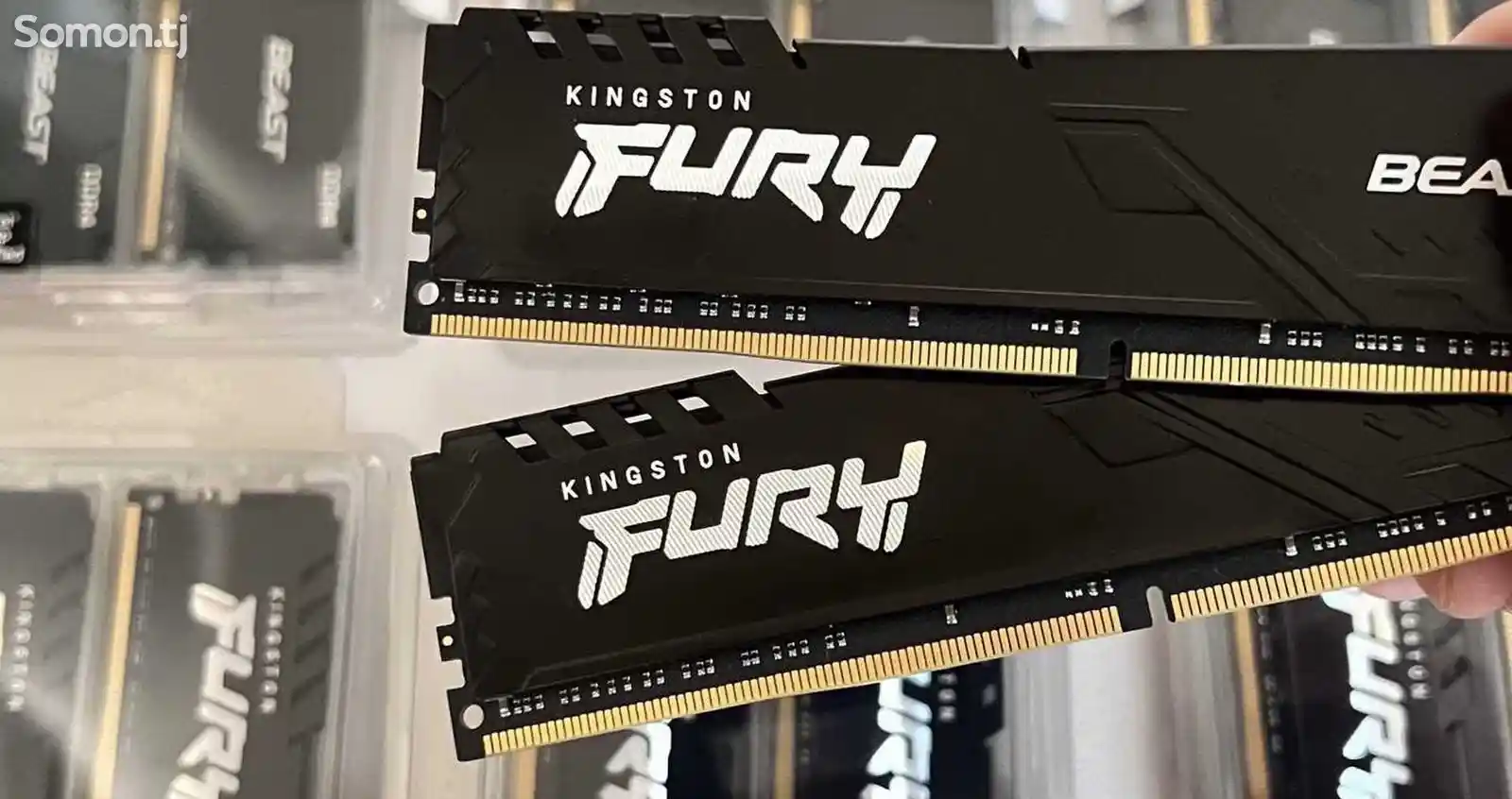 Оперативная память RAM Kingston Fury Beast 16GB DDR43200MHz-2