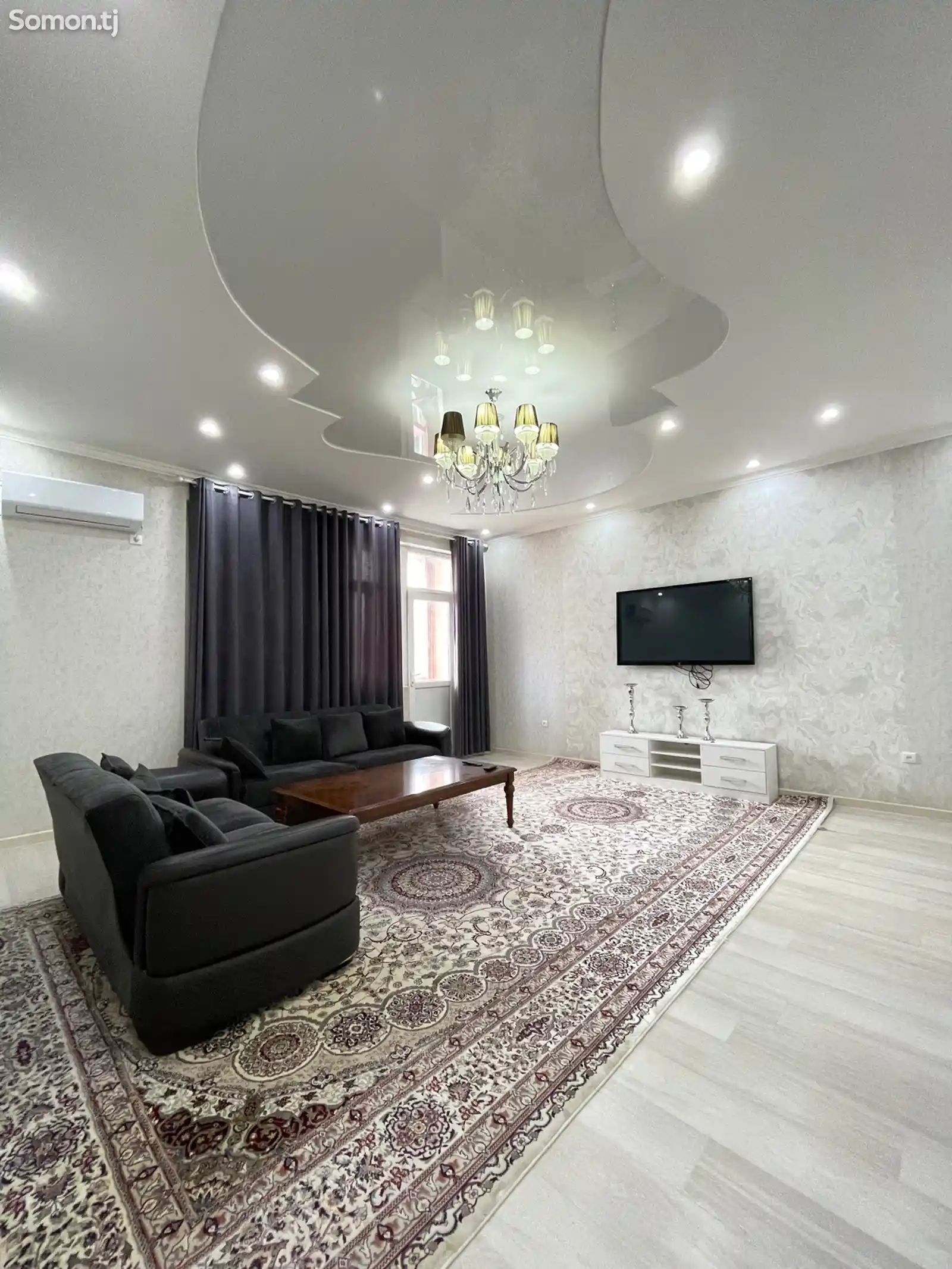 3-комн. квартира, 8 этаж, 100 м², Дом печати, Сомони-3