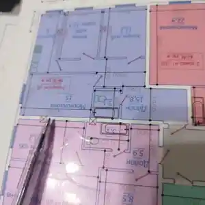 3-комн. квартира, 2 этаж, 68 м², поворот фабрики