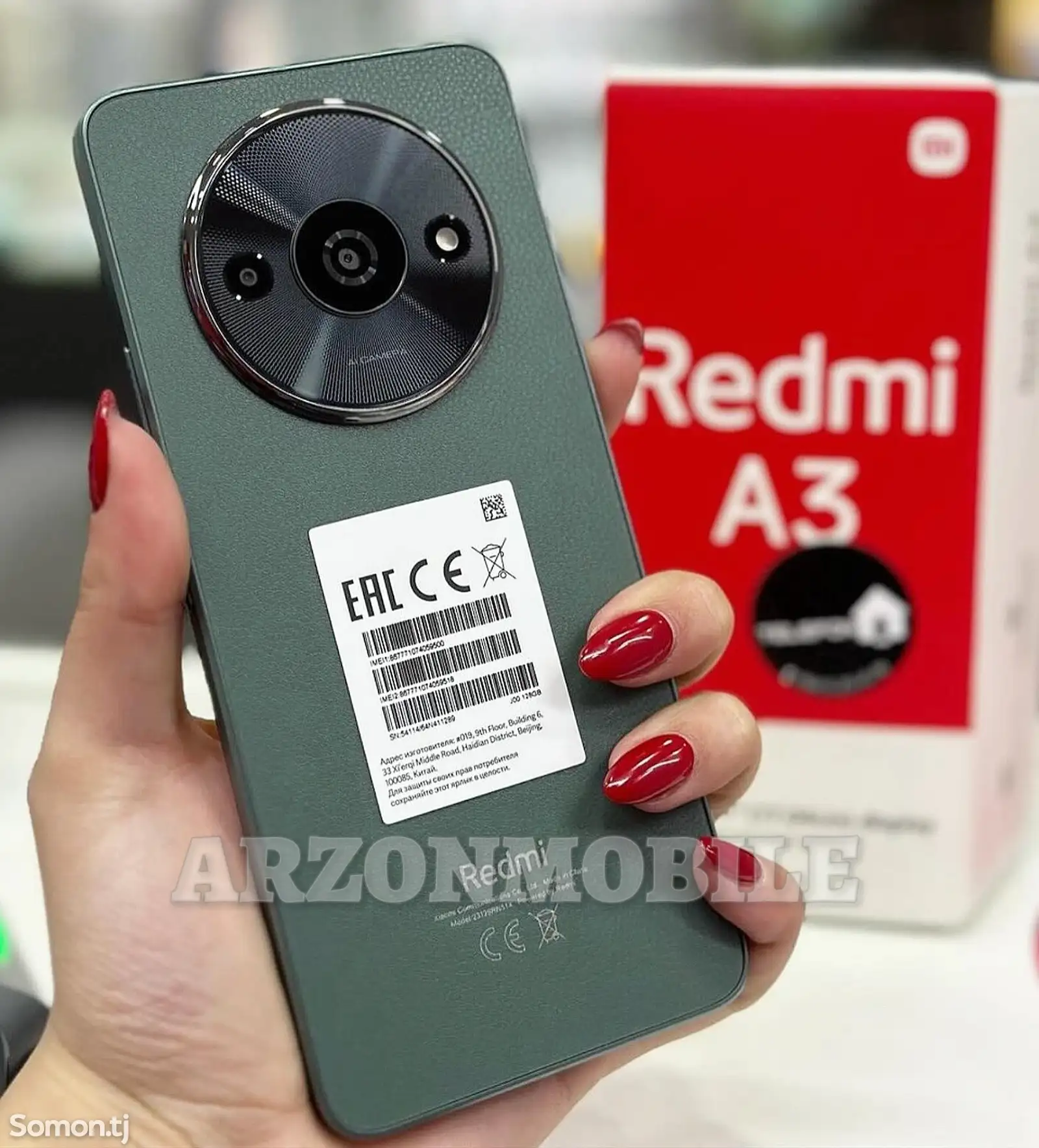 Xiaomi Redmi A3 4/128Gb Black-1